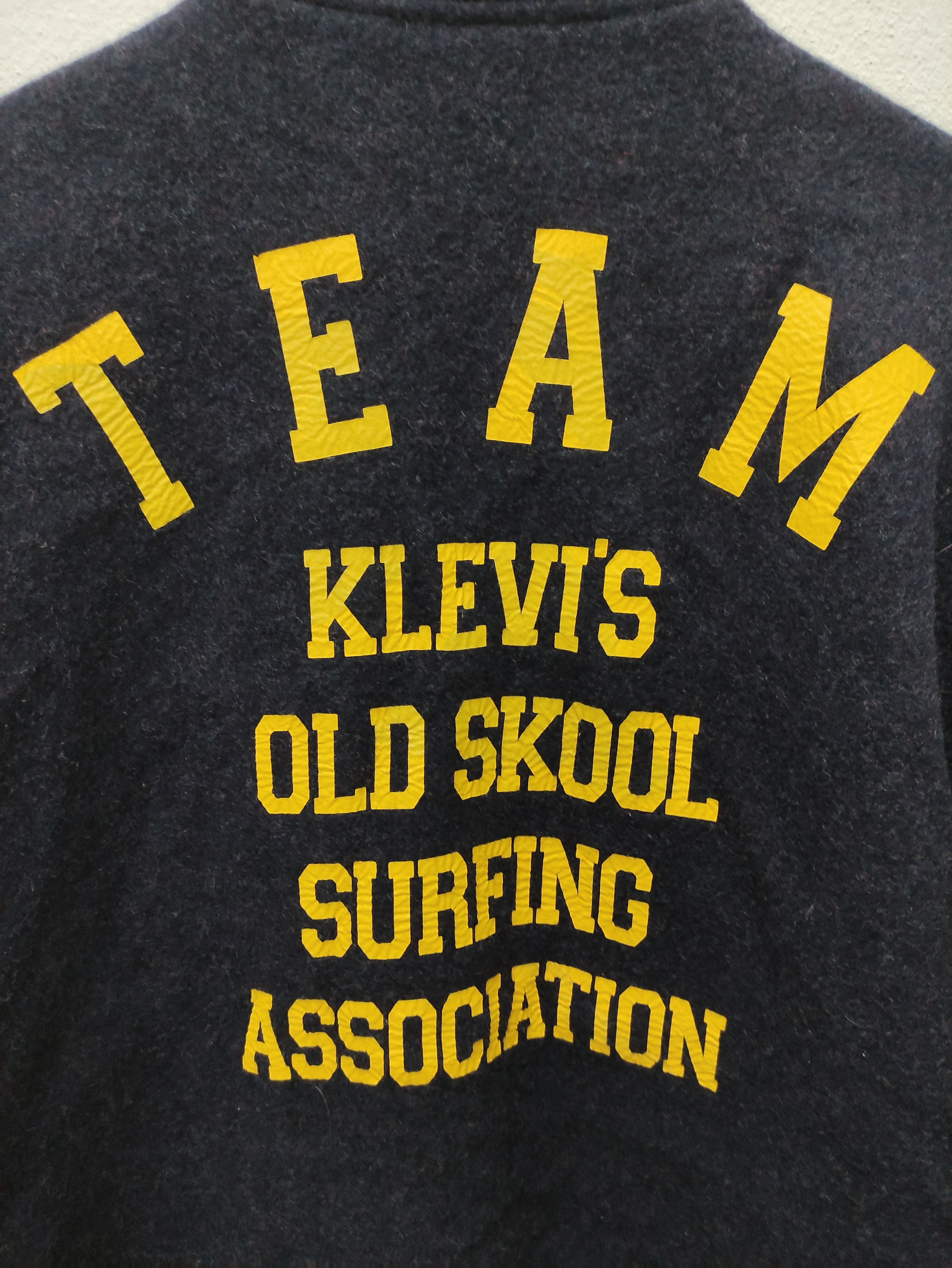 Other Vintage Klevis Team Rider Wool Varsity Jacket Made in Japan Size US XL / EU 56 / 4 - 4 Thumbnail