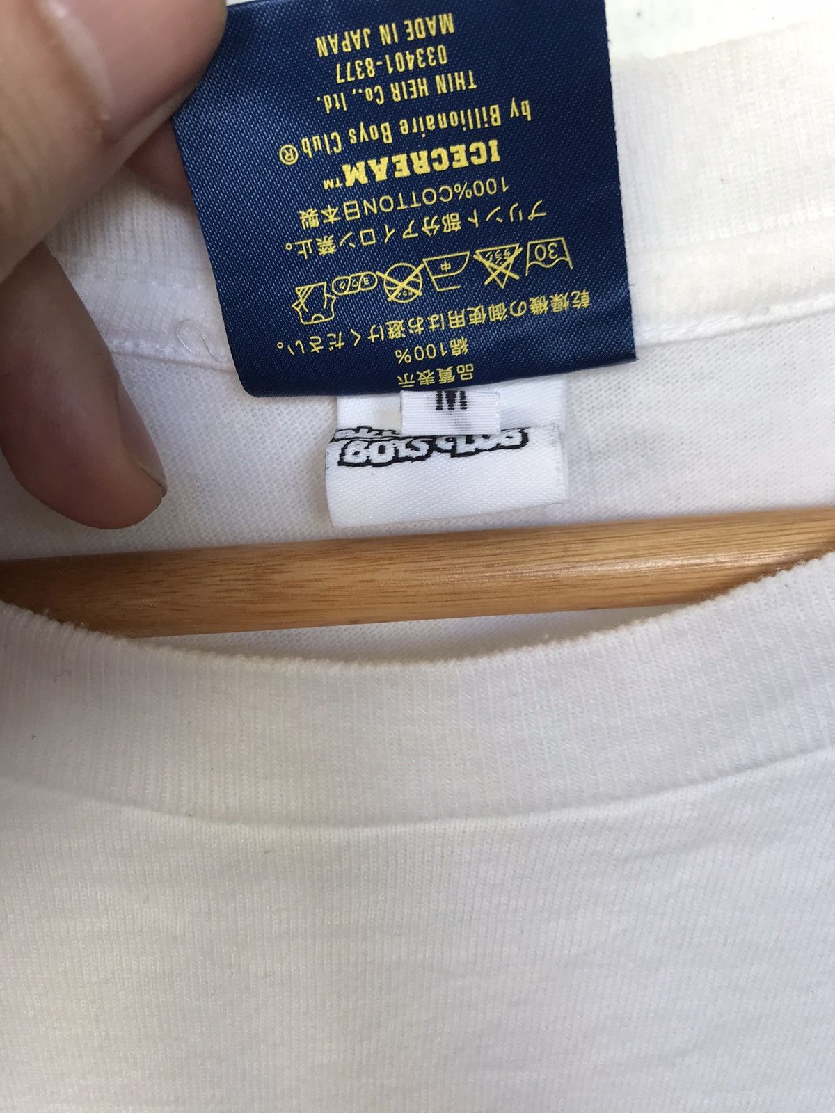 Billionaire Boys Club MADE IN JAPAN BBC ICE CREAM MOTORCYCLE TEE Size US M / EU 48-50 / 2 - 5 Thumbnail