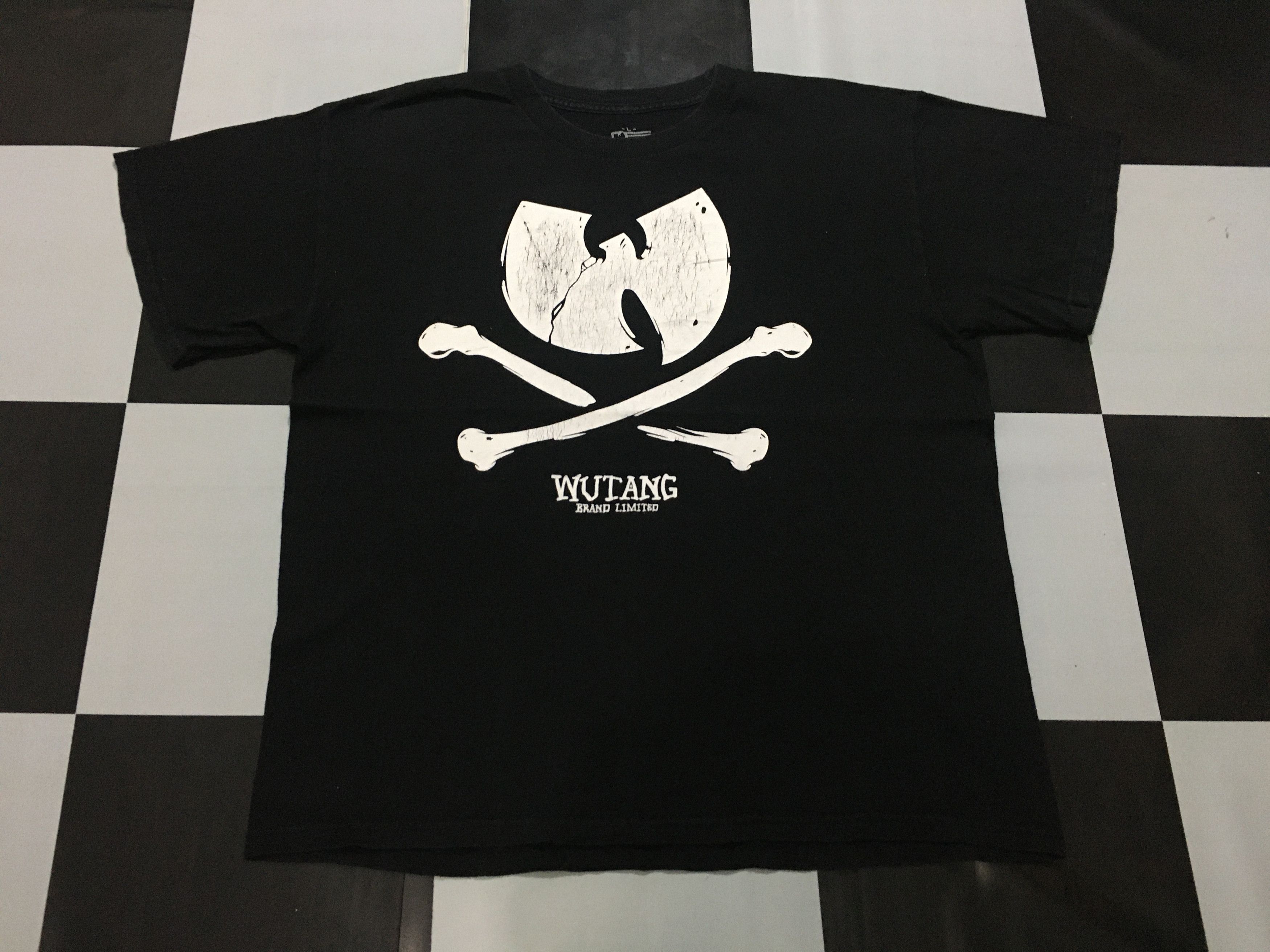 Wu Tang Clan Wu Tang Shirt Cross Bones logo | Grailed