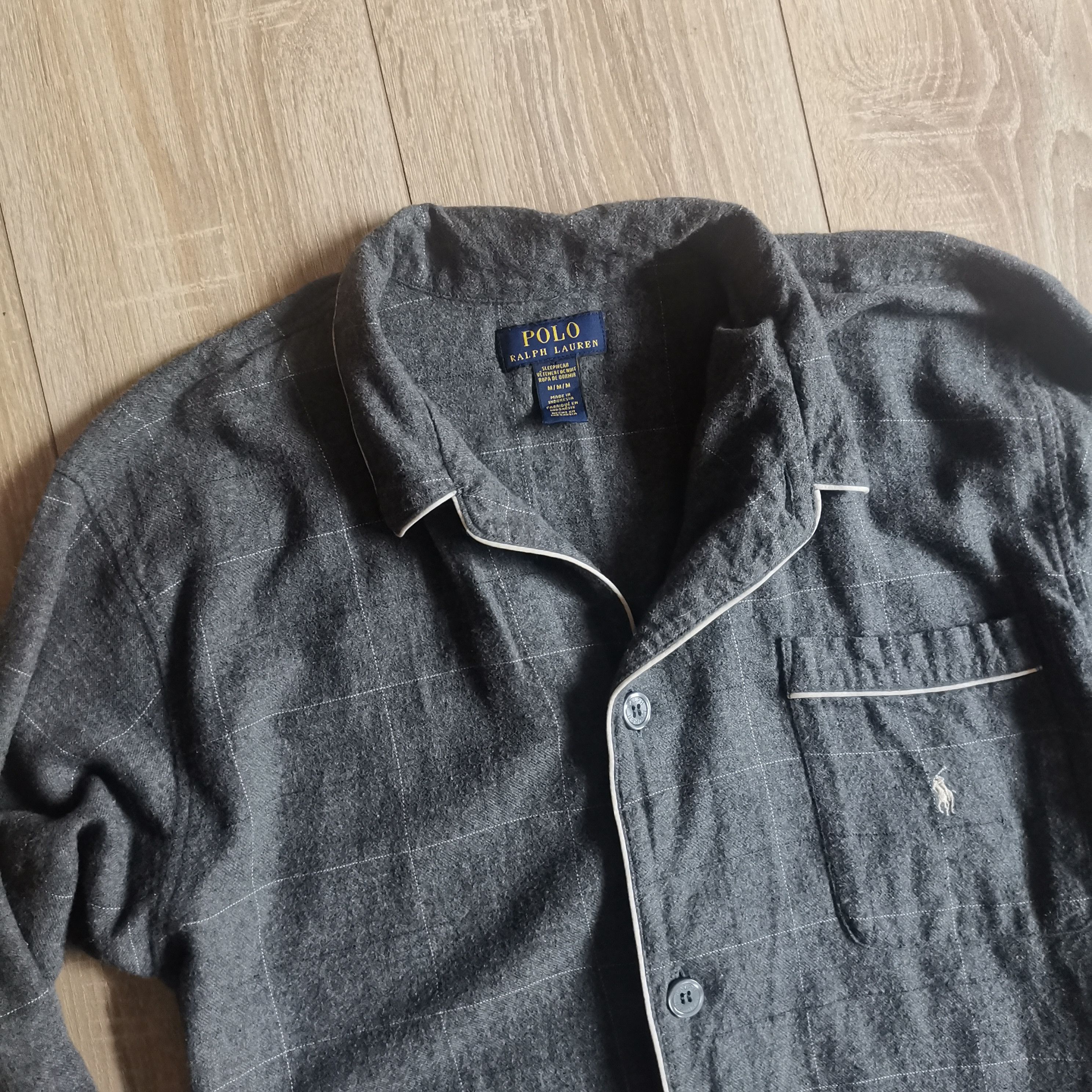 Polo Ralph Lauren Polo Ralph Lauren sleepwear suit grey plaid check Size US M / EU 48-50 / 2 - 3 Thumbnail