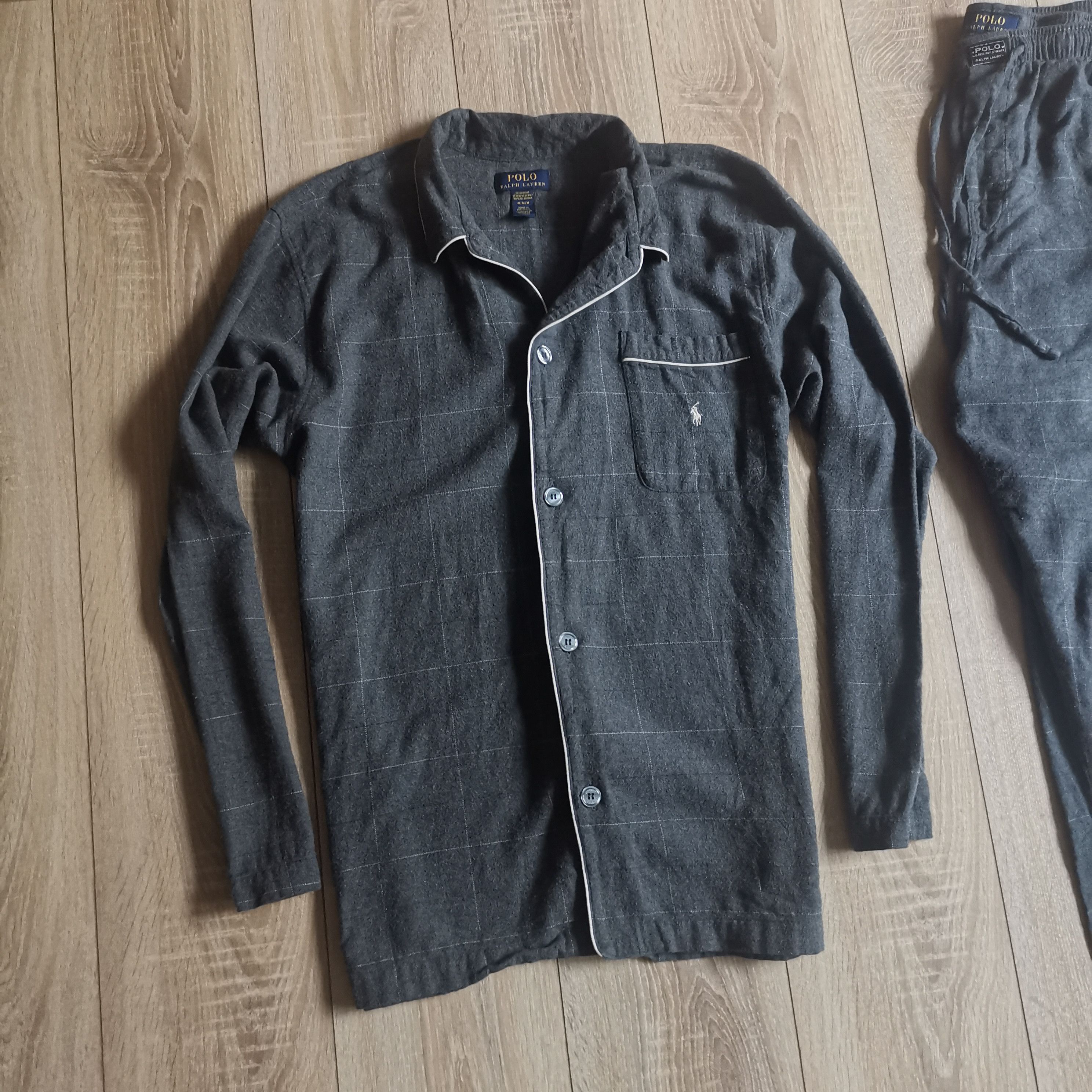 Polo Ralph Lauren Polo Ralph Lauren sleepwear suit grey plaid check Size US M / EU 48-50 / 2 - 4 Thumbnail