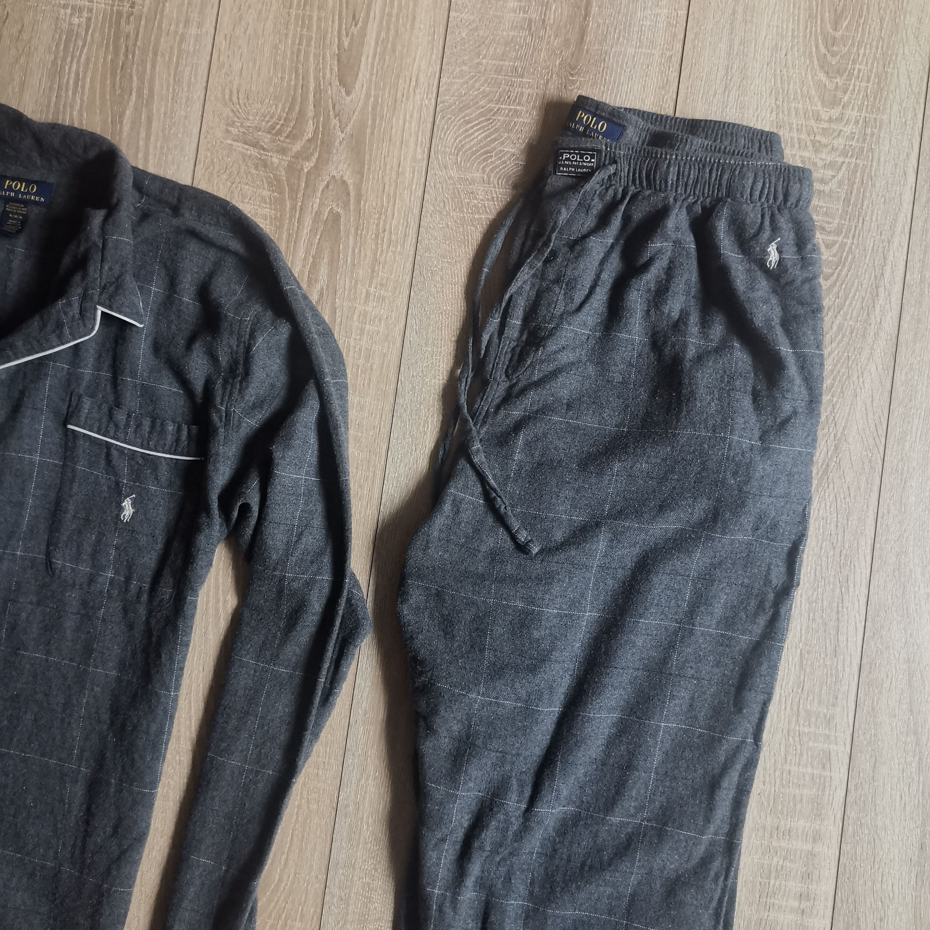 Polo Ralph Lauren Polo Ralph Lauren sleepwear suit grey plaid check Size US M / EU 48-50 / 2 - 2 Thumbnail