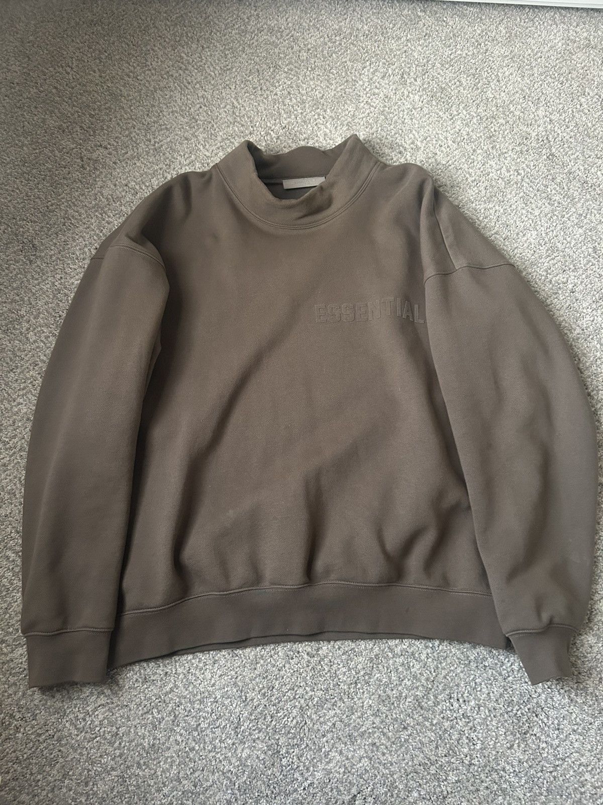Mock neck essentials hotsell