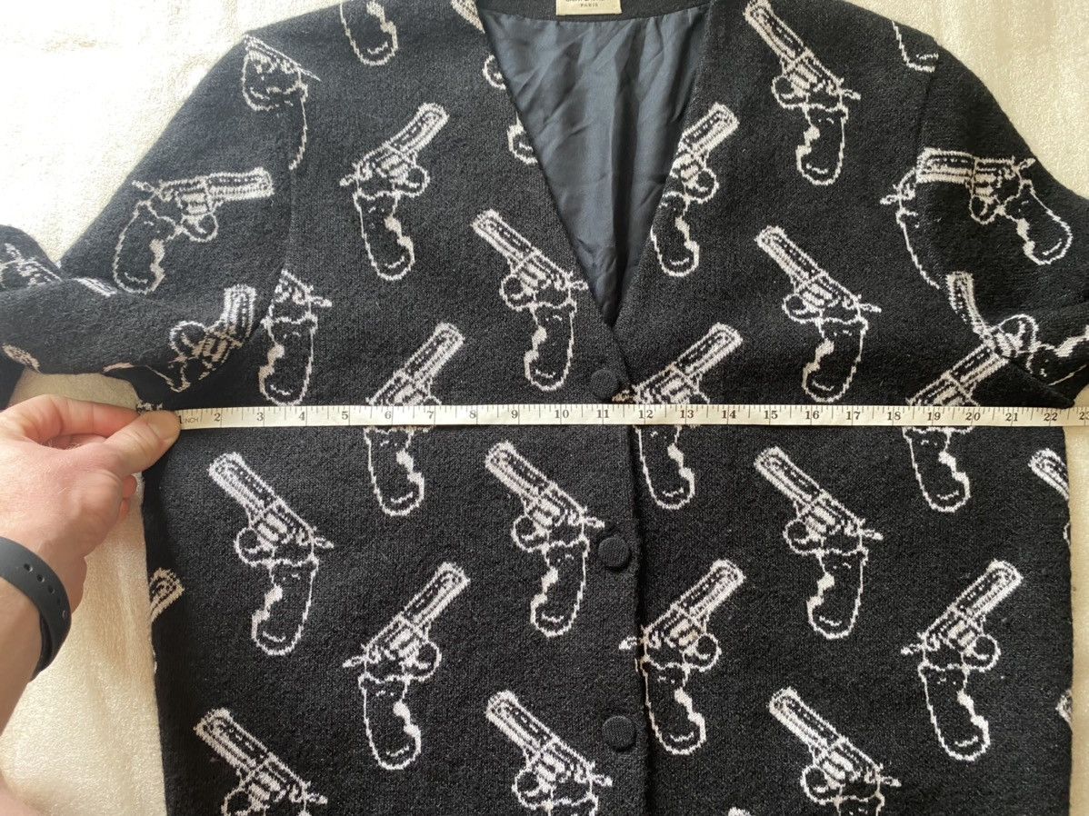 Saint Laurent Paris FW14 Saint Laurent pistols cardigan x Hedi Slimane Size US M / EU 48-50 / 2 - 12 Thumbnail