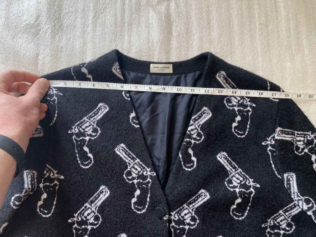 Saint Laurent Paris FW14 Saint Laurent pistols cardigan x Hedi Slimane Size US M / EU 48-50 / 2 - 11 Thumbnail
