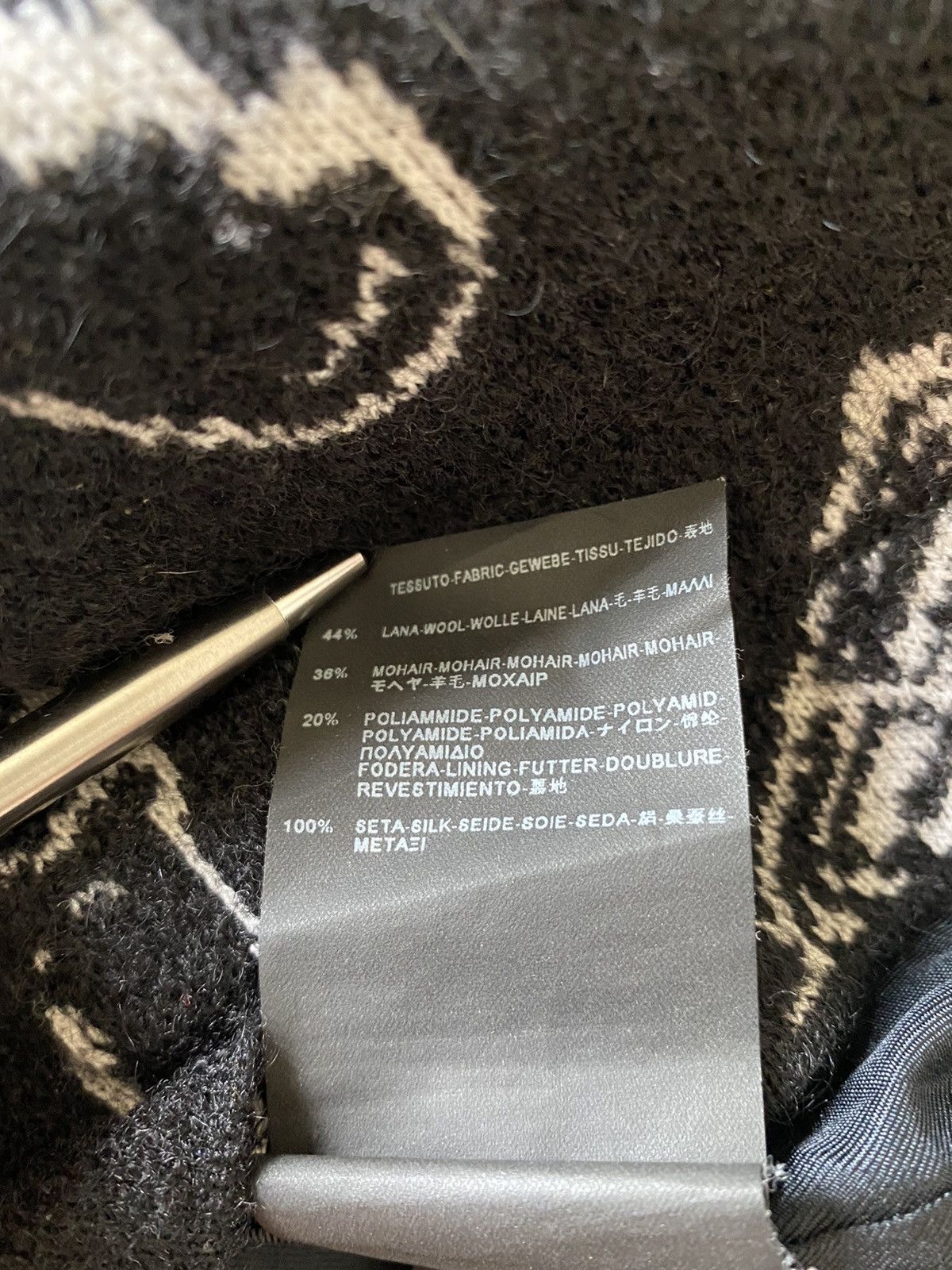 Saint Laurent Paris FW14 Saint Laurent pistols cardigan x Hedi Slimane Size US M / EU 48-50 / 2 - 10 Thumbnail