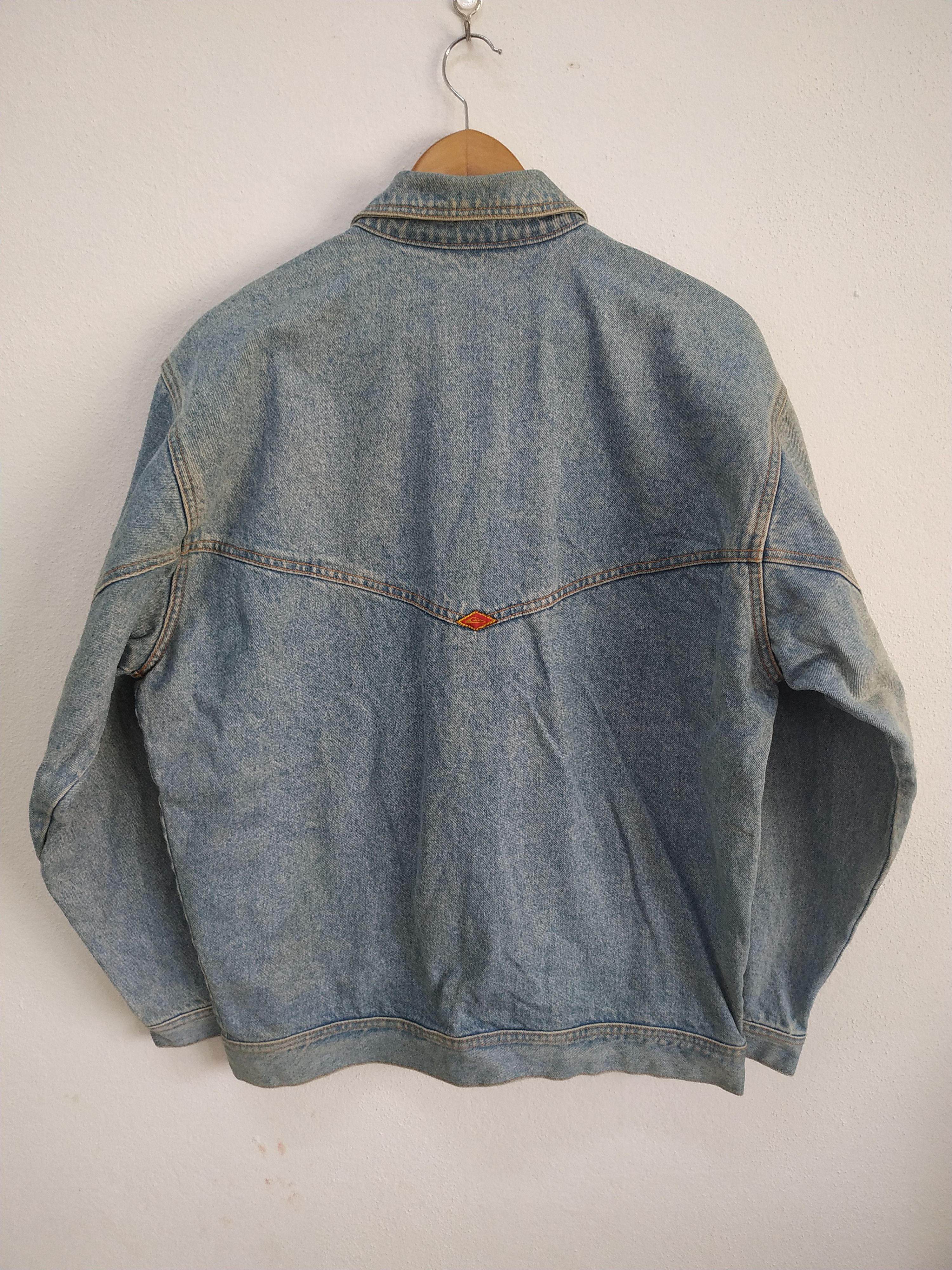 Other Vintage Quiksilver QSD Salt Water Denim Jacket Size US S / EU 44-46 / 1 - 2 Thumbnail