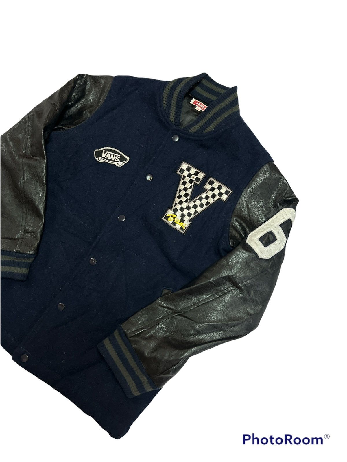 Vans Vans Defend Skate 1966 Wool Varsity Jacket Size US M / EU 48-50 / 2 - 2 Thumbnail