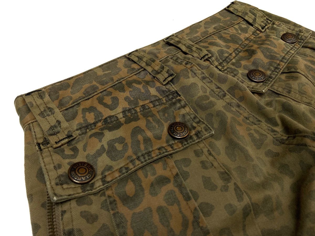 Hysteric Glamour × Japanese Brand 90's Distressed Hysteric Glamour Hybrid Cheetah Denim Pants Size US 28 / EU 44 - 6 Thumbnail