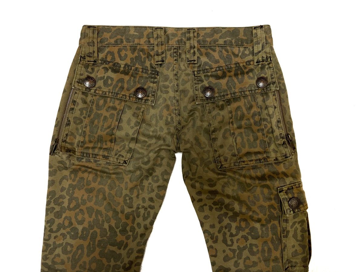 Hysteric Glamour × Japanese Brand 90's Distressed Hysteric Glamour Hybrid Cheetah Denim Pants Size US 28 / EU 44 - 4 Thumbnail