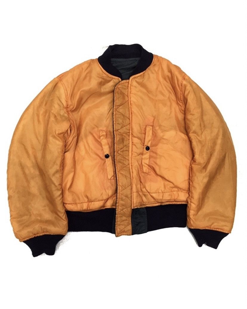 Buzz Rickson's Vintage revesible Greenbrier industries MA-1 Flight Jacket Size US M / EU 48-50 / 2 - 6 Thumbnail