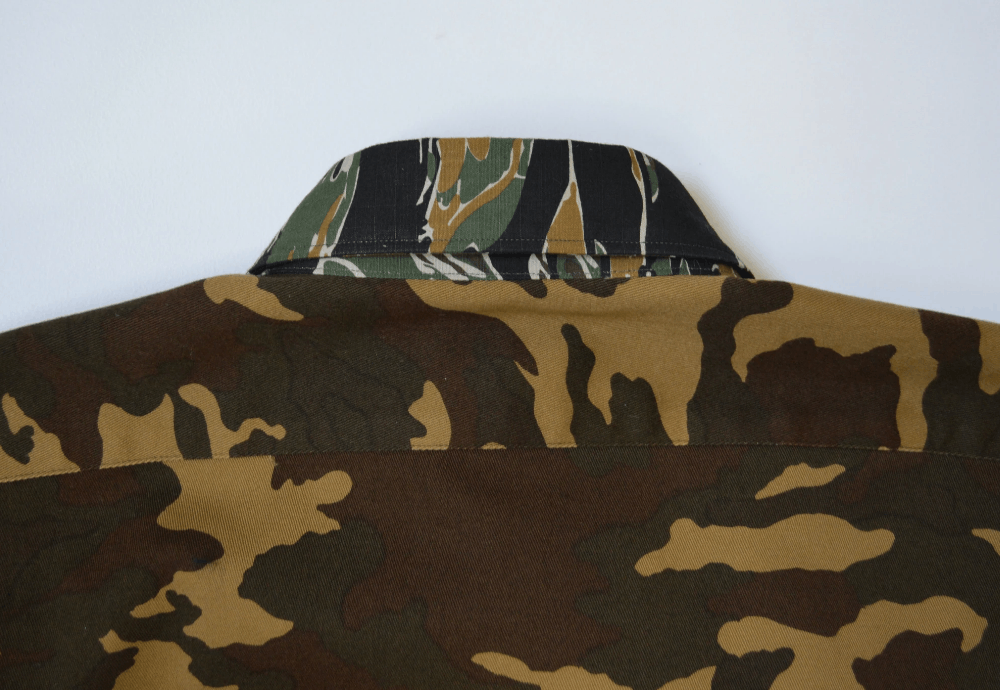 Dries Van Noten S/S 20 Patchwork Camo Shirt Size US M / EU 48-50 / 2 - 8 Thumbnail