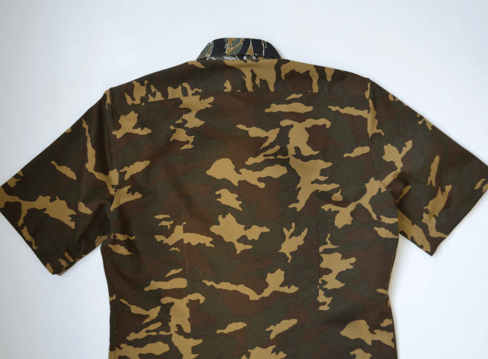 Dries Van Noten S/S 20 Patchwork Camo Shirt Size US M / EU 48-50 / 2 - 6 Thumbnail