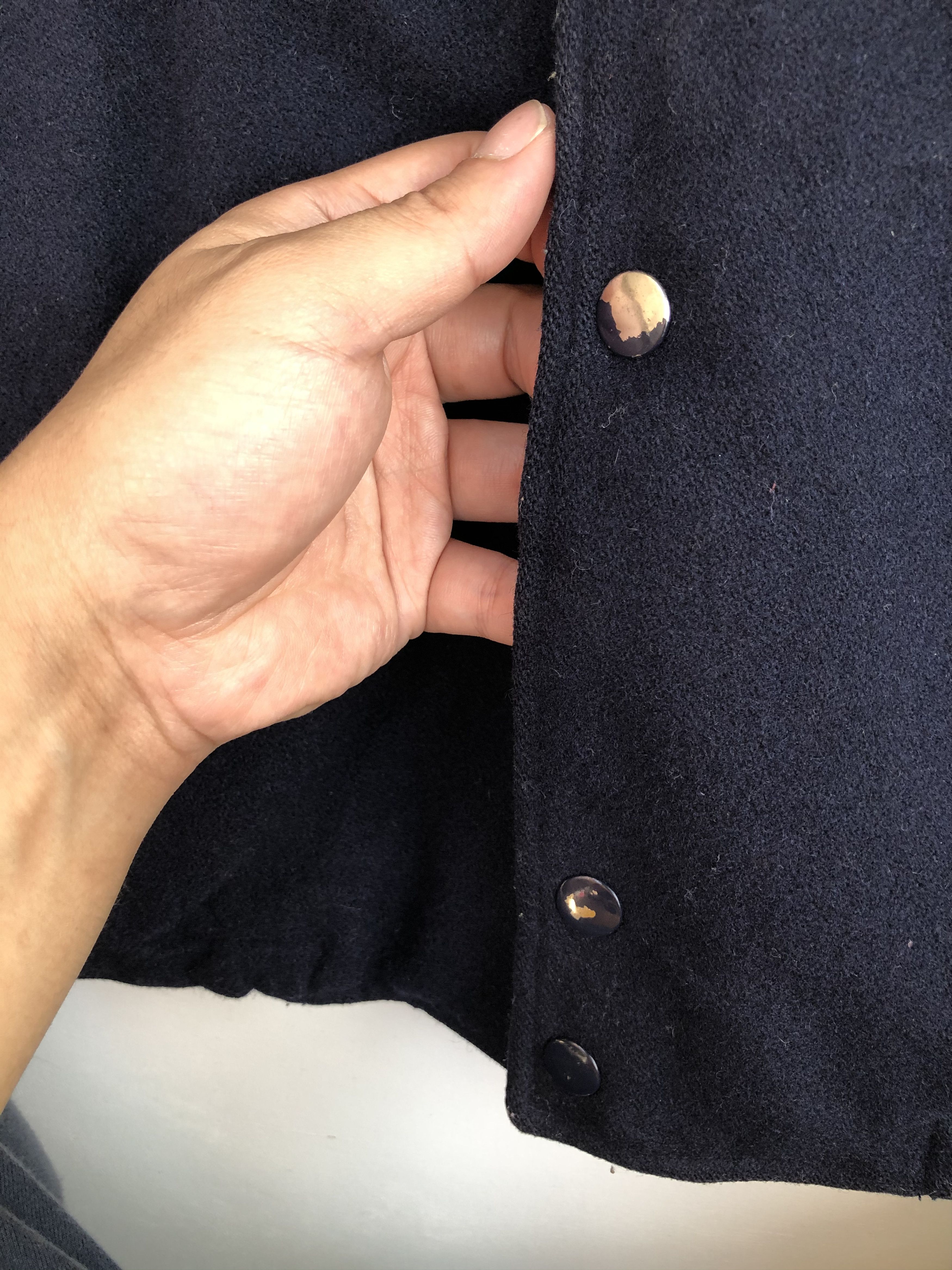 Japanese Brand VINTAGE 90’S BURGH SCOTT WORLD SERIES WOOL/LEATHER VARSITY Size US XL / EU 56 / 4 - 9 Thumbnail