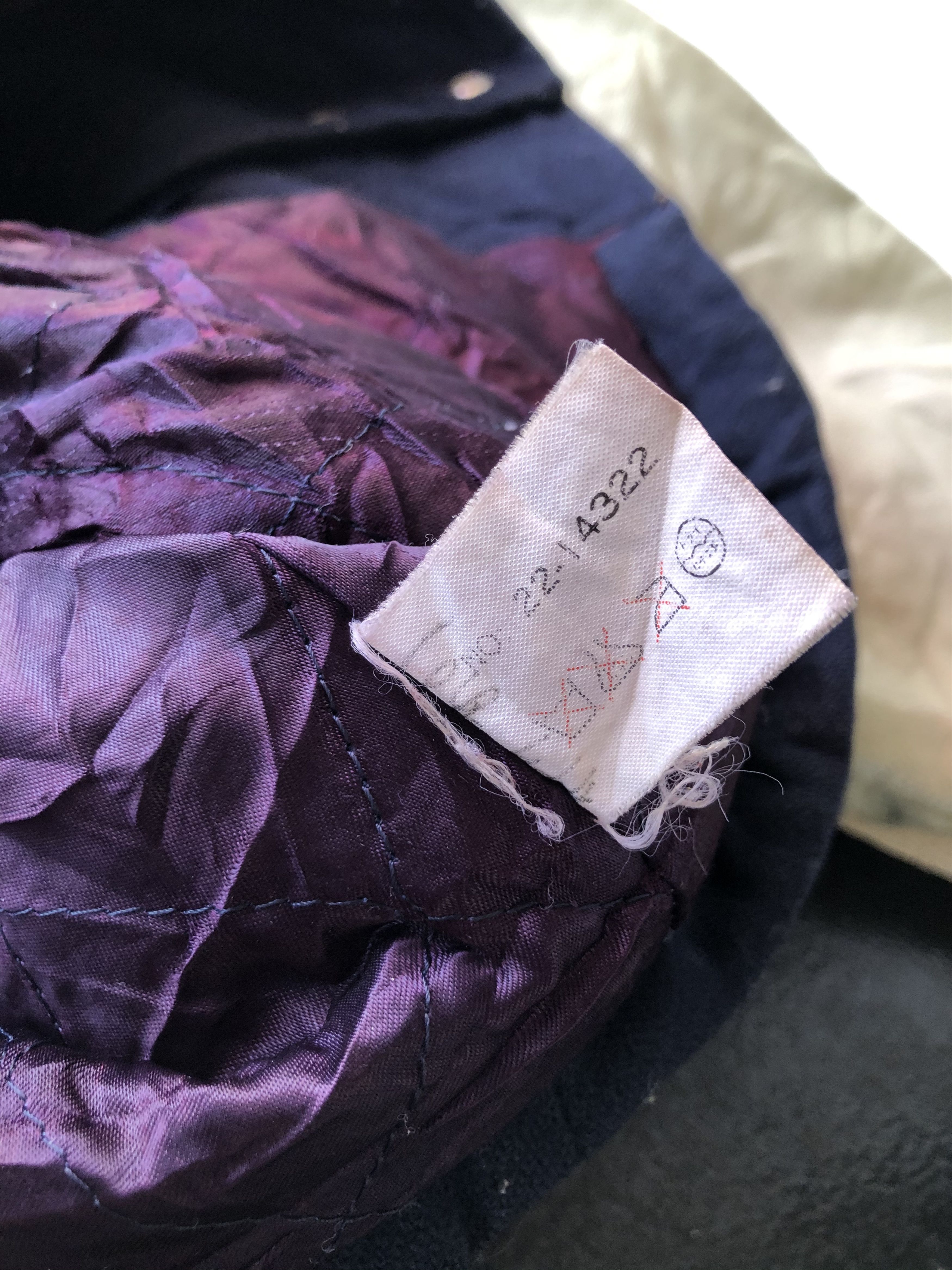 Japanese Brand VINTAGE 90’S BURGH SCOTT WORLD SERIES WOOL/LEATHER VARSITY Size US XL / EU 56 / 4 - 18 Thumbnail