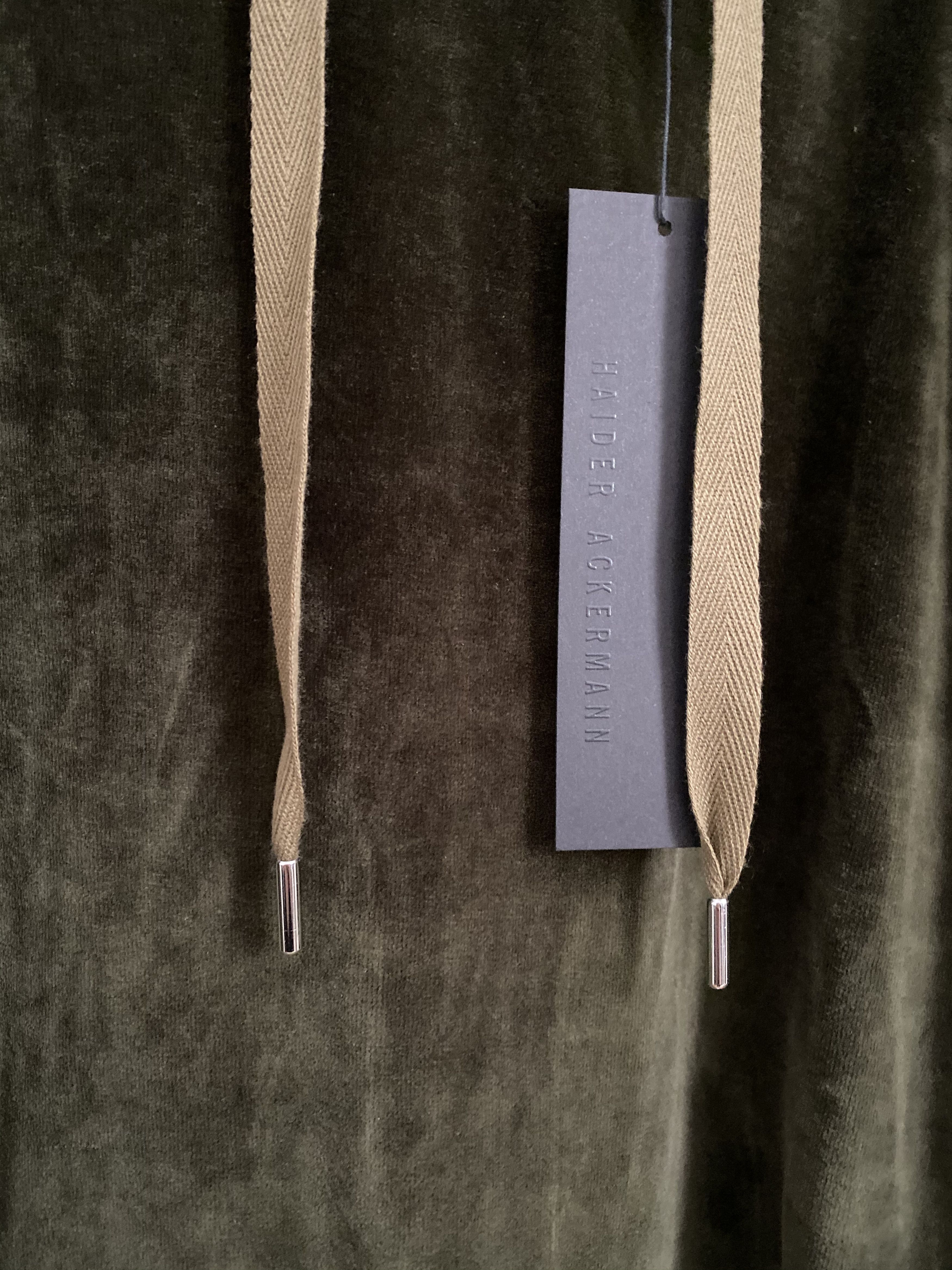 Haider Ackermann Velvet Hoodie Size US XL / EU 56 / 4 - 3 Thumbnail
