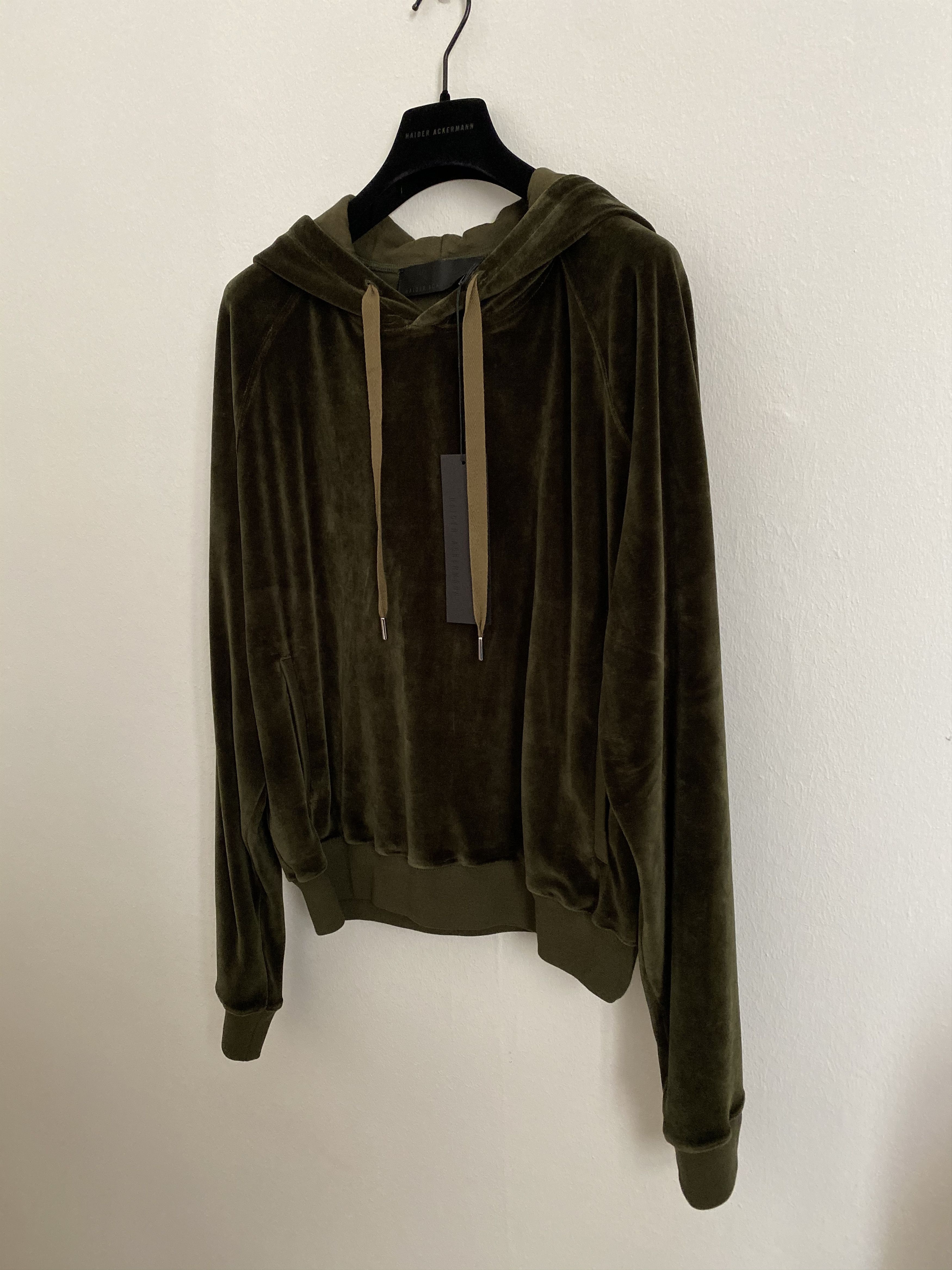 Haider Ackermann Velvet Hoodie Size US XL / EU 56 / 4 - 4 Thumbnail
