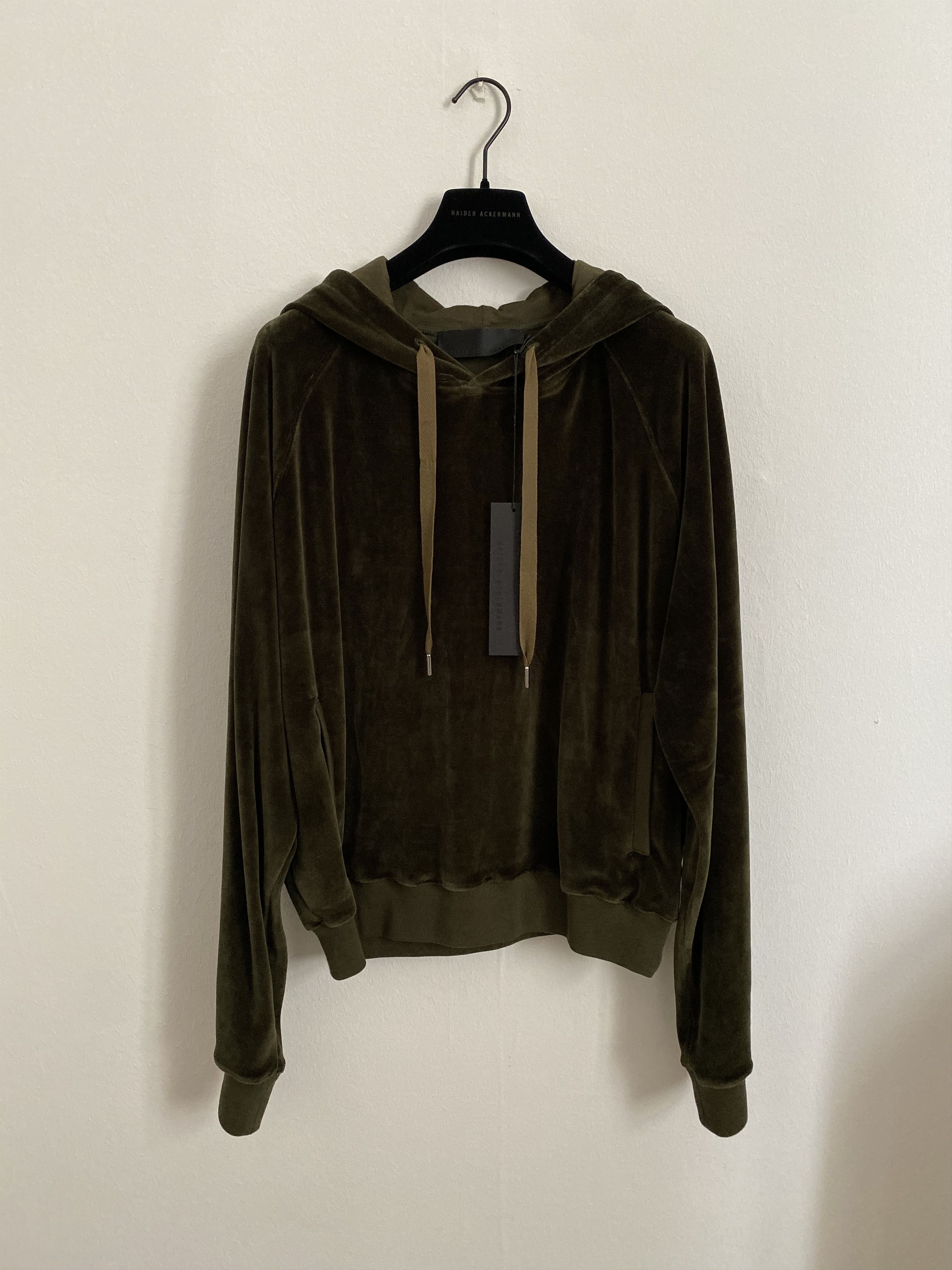 Haider Ackermann Velvet Hoodie Size US XL / EU 56 / 4 - 2 Thumbnail
