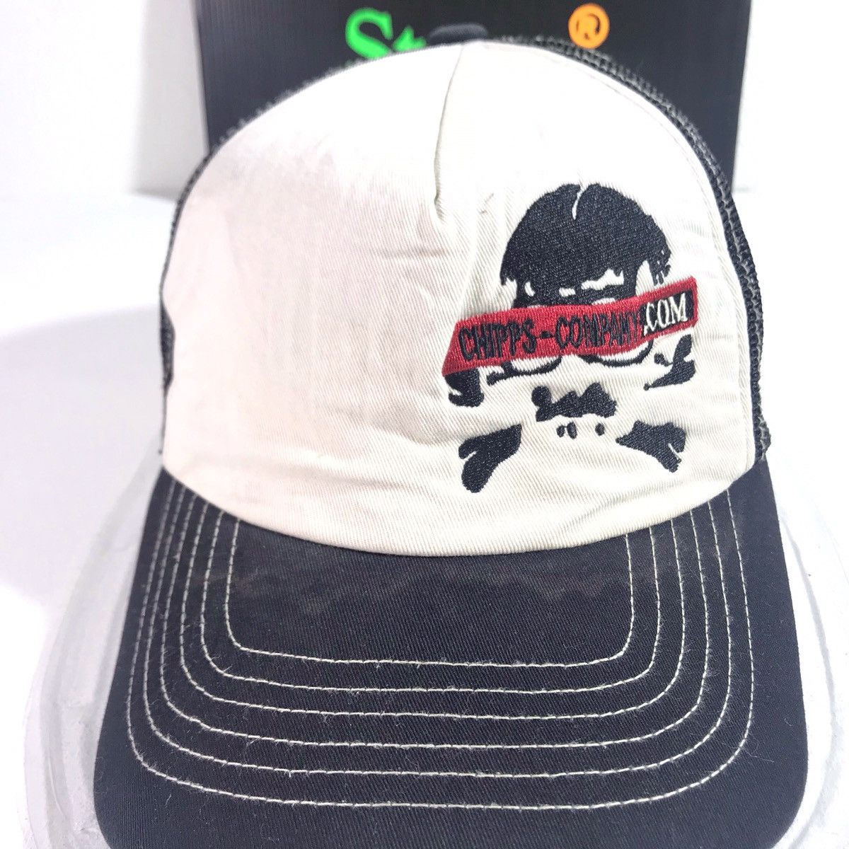 Japanese Brand × Vintage Vintage chips company trucker hat cap snap back Size ONE SIZE - 2 Thumbnail