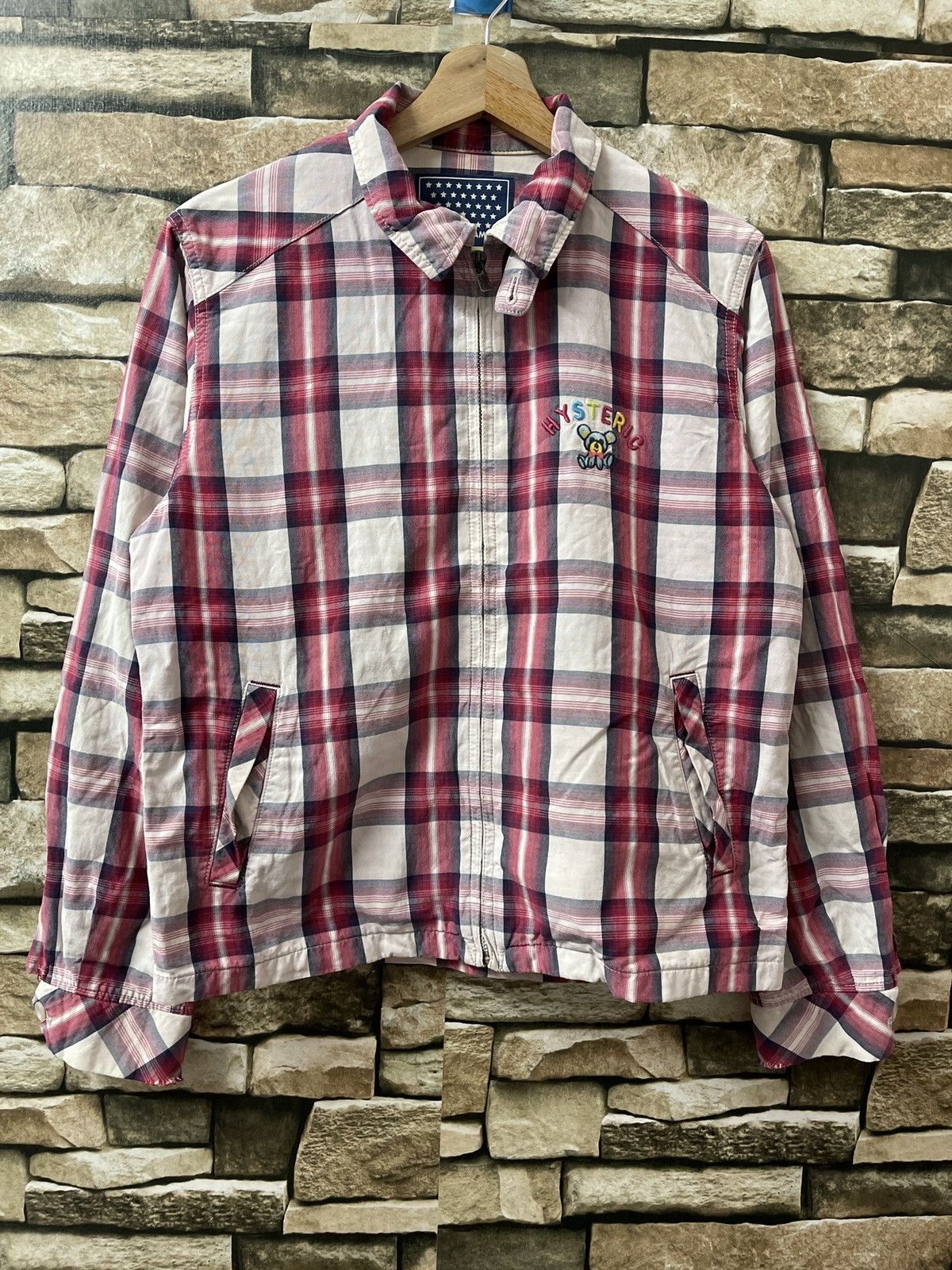 VINTAGE HYSTERIC GLAMOUR ZIPPER UP VERY RARE