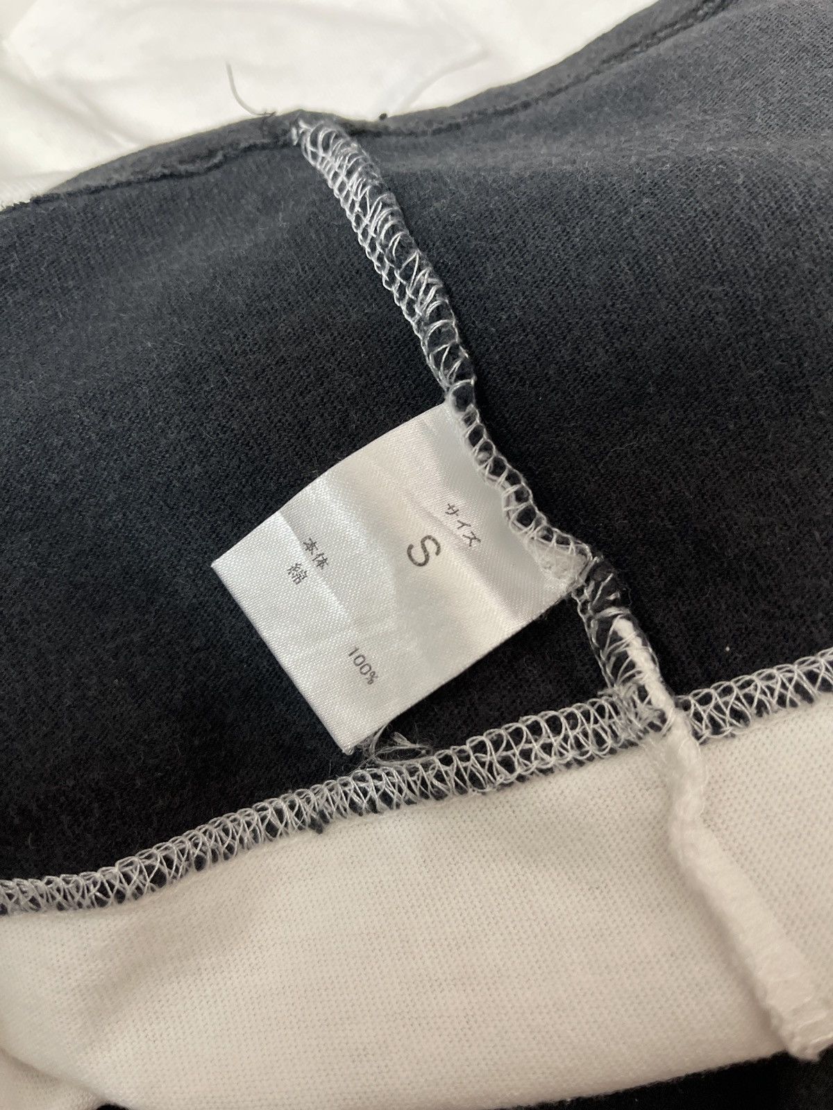 Number (N)ine 🇯🇵VINTAGE NUMBER (N)INE WHITE&BLACK SINGLE POCKET VERY RARE Size US S / EU 44-46 / 1 - 5 Thumbnail