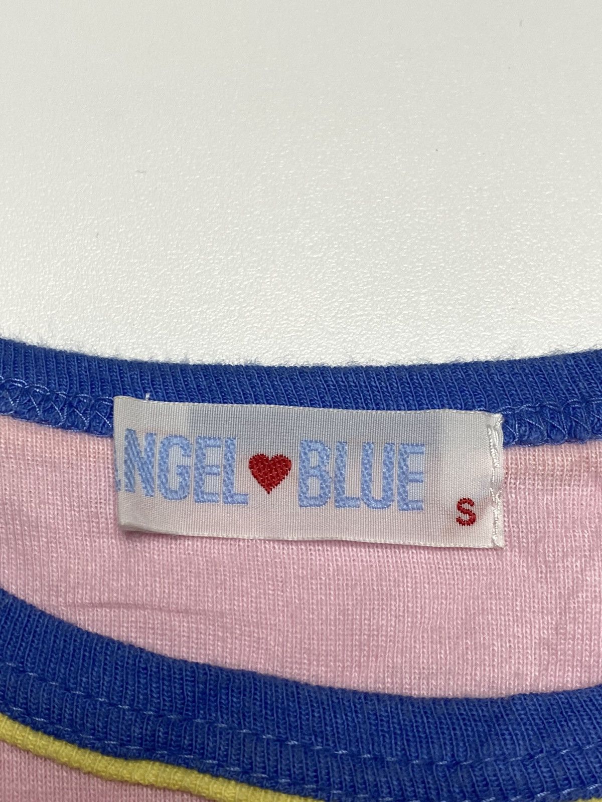 Hysteric Glamour 1990s Angel Blue - Printed Mascots Lovely Girl Raglan Size S / US 4 / IT 40 - 8 Thumbnail