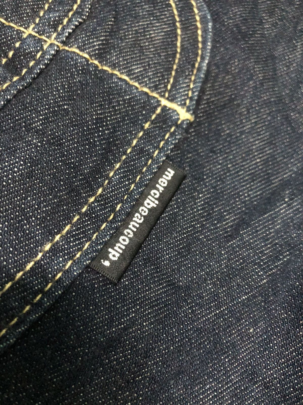 Issey Miyake × Japanese Brand × mercibeaucoup VINTAGE MERCIBEUCOUP ISSEY MIYAKE HIGH RISE INDIGO DYE DENIM Size US 30 / EU 46 - 11 Thumbnail