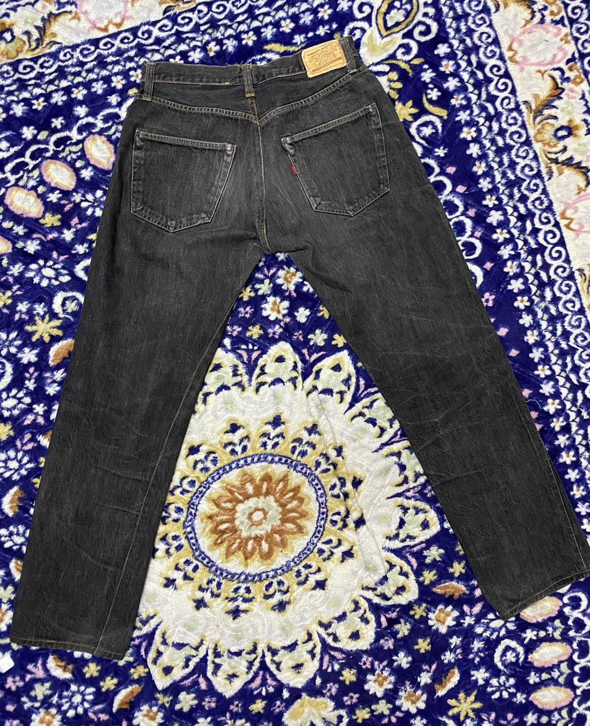 Sugar Cane Vintage Distressed Selvedge Sugar Cane Jeans (Alter) Size US 32 / EU 48 - 16 Thumbnail