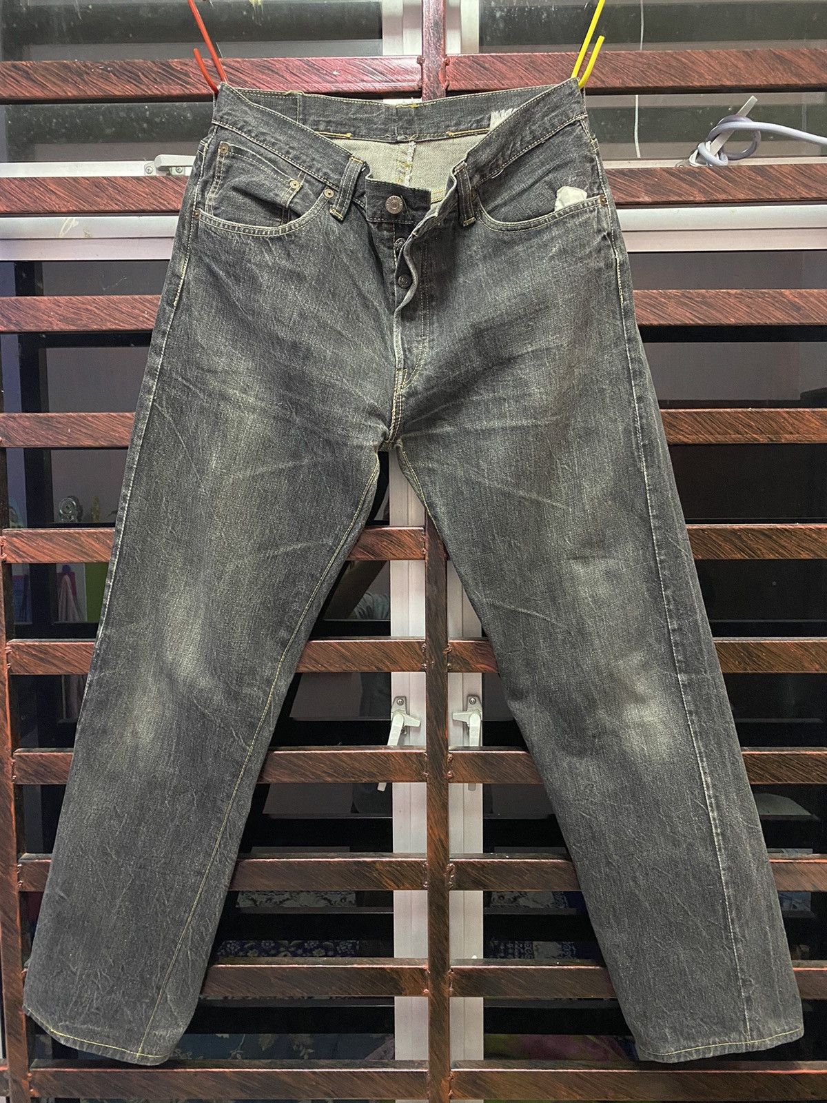 Sugar Cane Vintage Distressed Selvedge Sugar Cane Jeans (Alter) Size US 32 / EU 48 - 1 Thumbnail