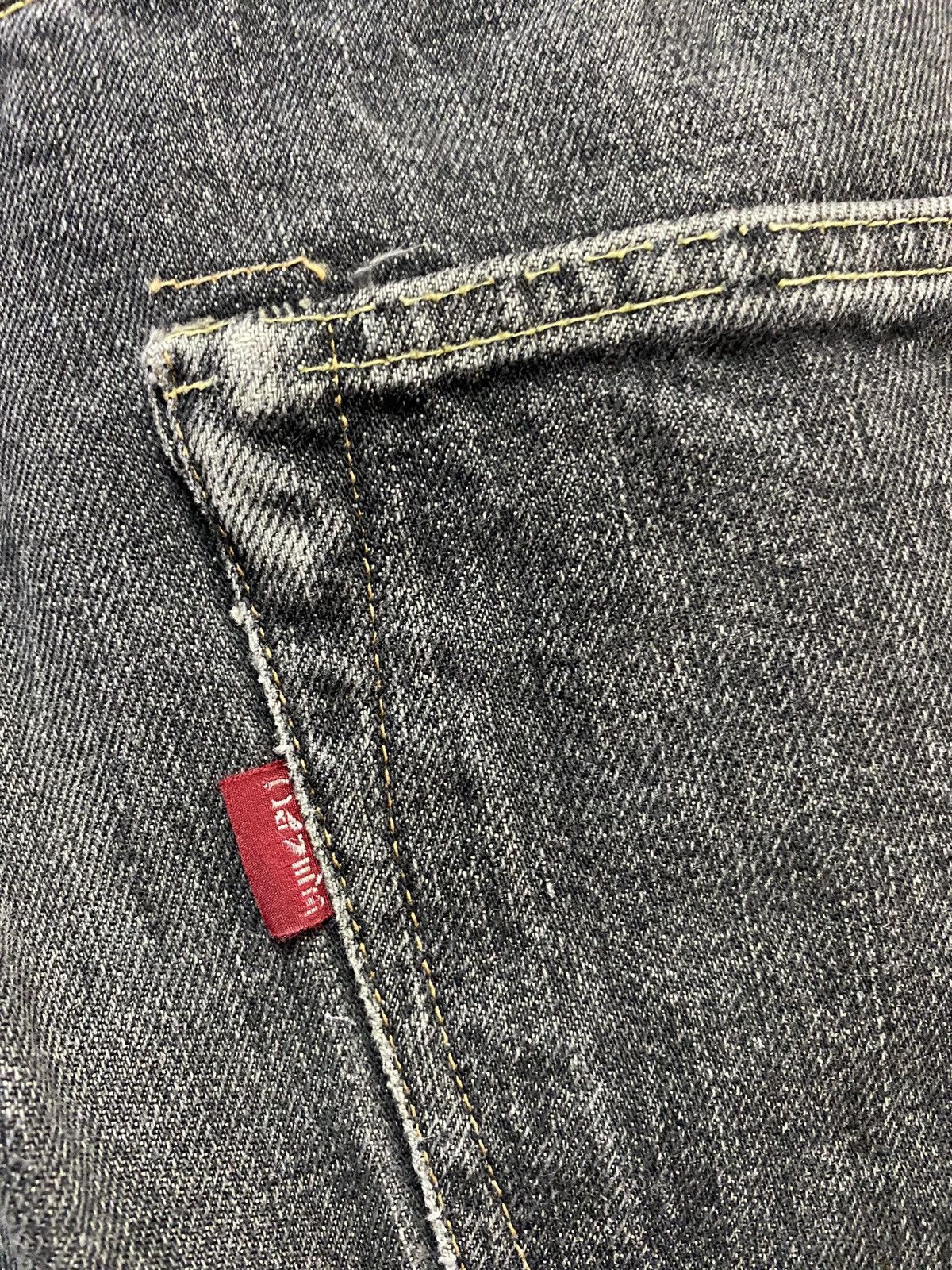 Sugar Cane Vintage Distressed Selvedge Sugar Cane Jeans (Alter) Size US 32 / EU 48 - 6 Thumbnail