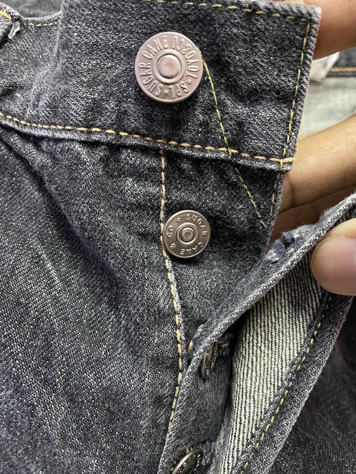 Sugar Cane Vintage Distressed Selvedge Sugar Cane Jeans (Alter) Size US 32 / EU 48 - 4 Thumbnail
