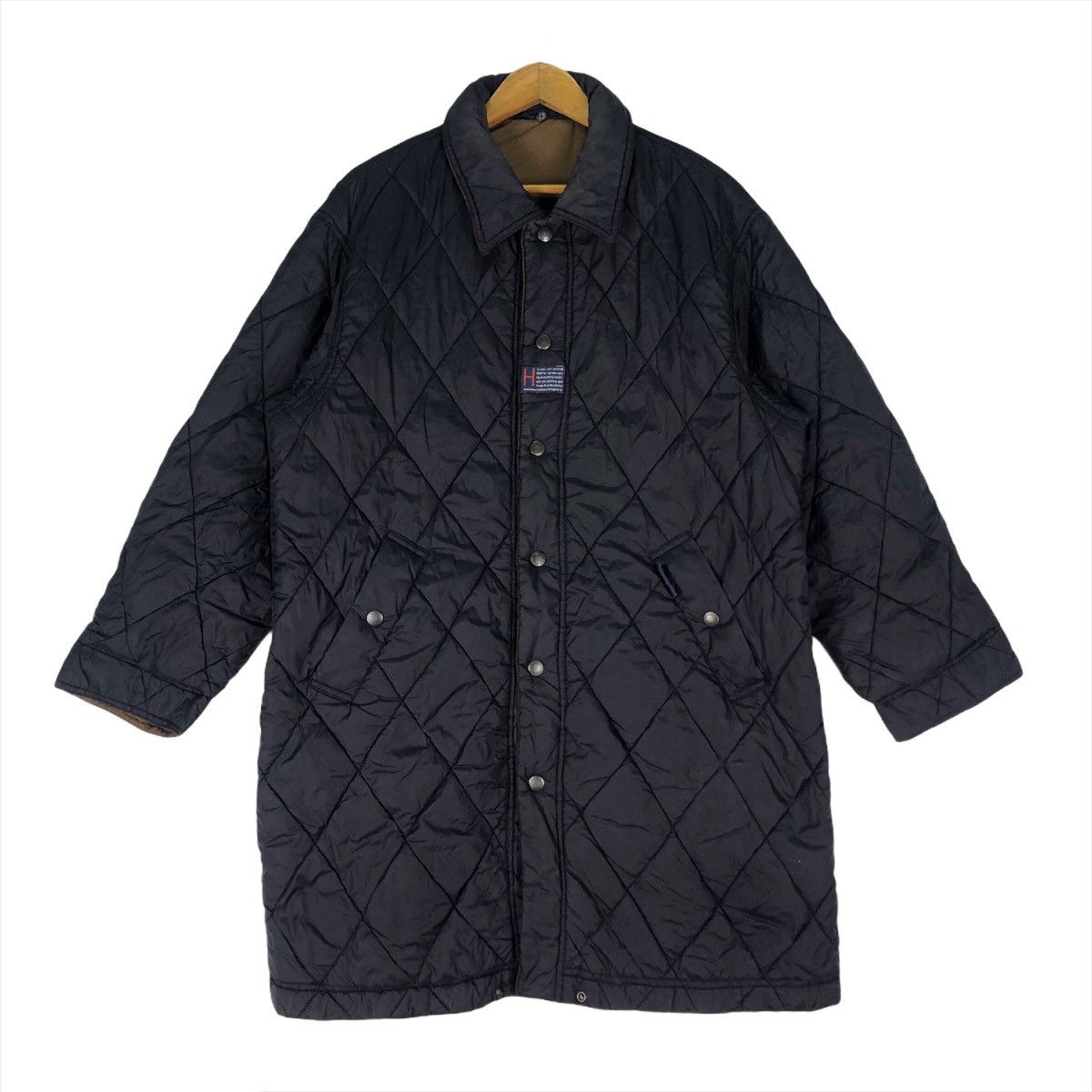 Hai Sporting Gear 🔥HAI SPORTING GEAR Quilted Reversible Long Jacket Size US L / EU 52-54 / 3 - 9 Thumbnail