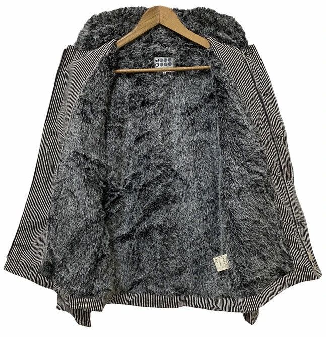 Takeo Kikuchi 🔥GRAIL🇯🇵 TAKEO KIKUCHI FUR LINING HICKORY STRIPES JACKET Size US M / EU 48-50 / 2 - 2 Thumbnail