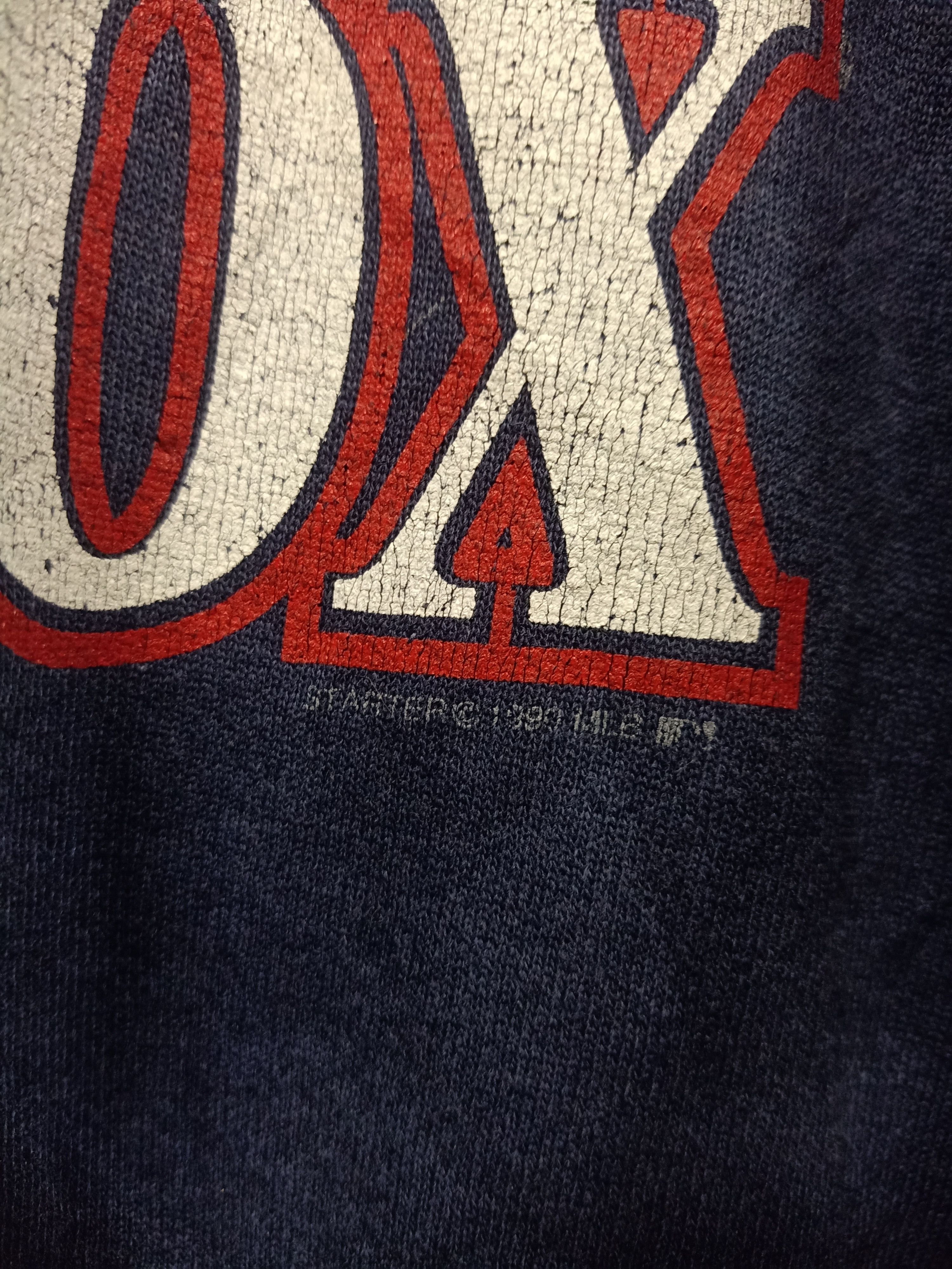 Starter vintage 90s sweatshirt boston red sox made in usa Size US M / EU 48-50 / 2 - 2 Thumbnail
