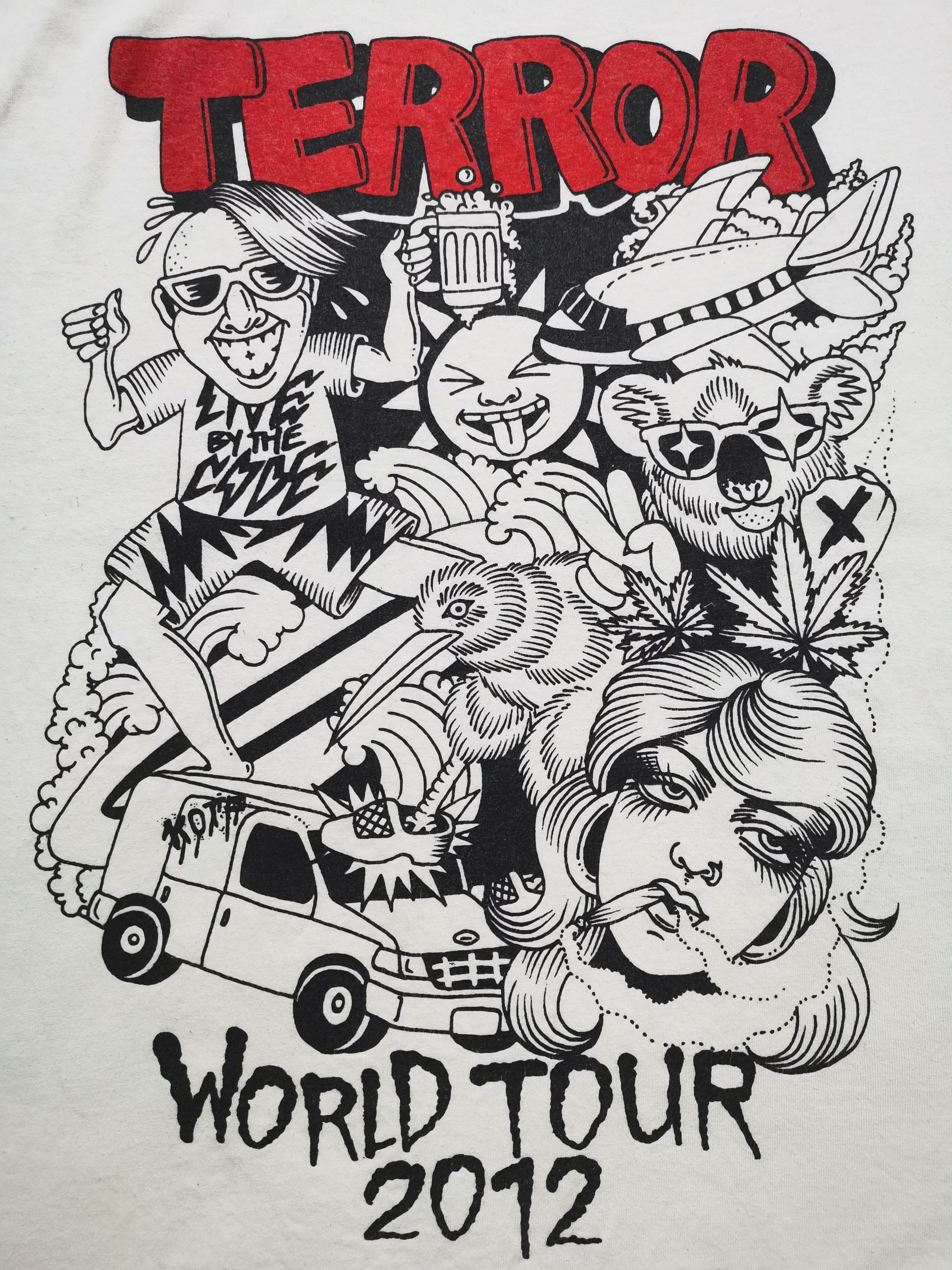 TERROR PUNK ROCK TEE WORLD TOUR