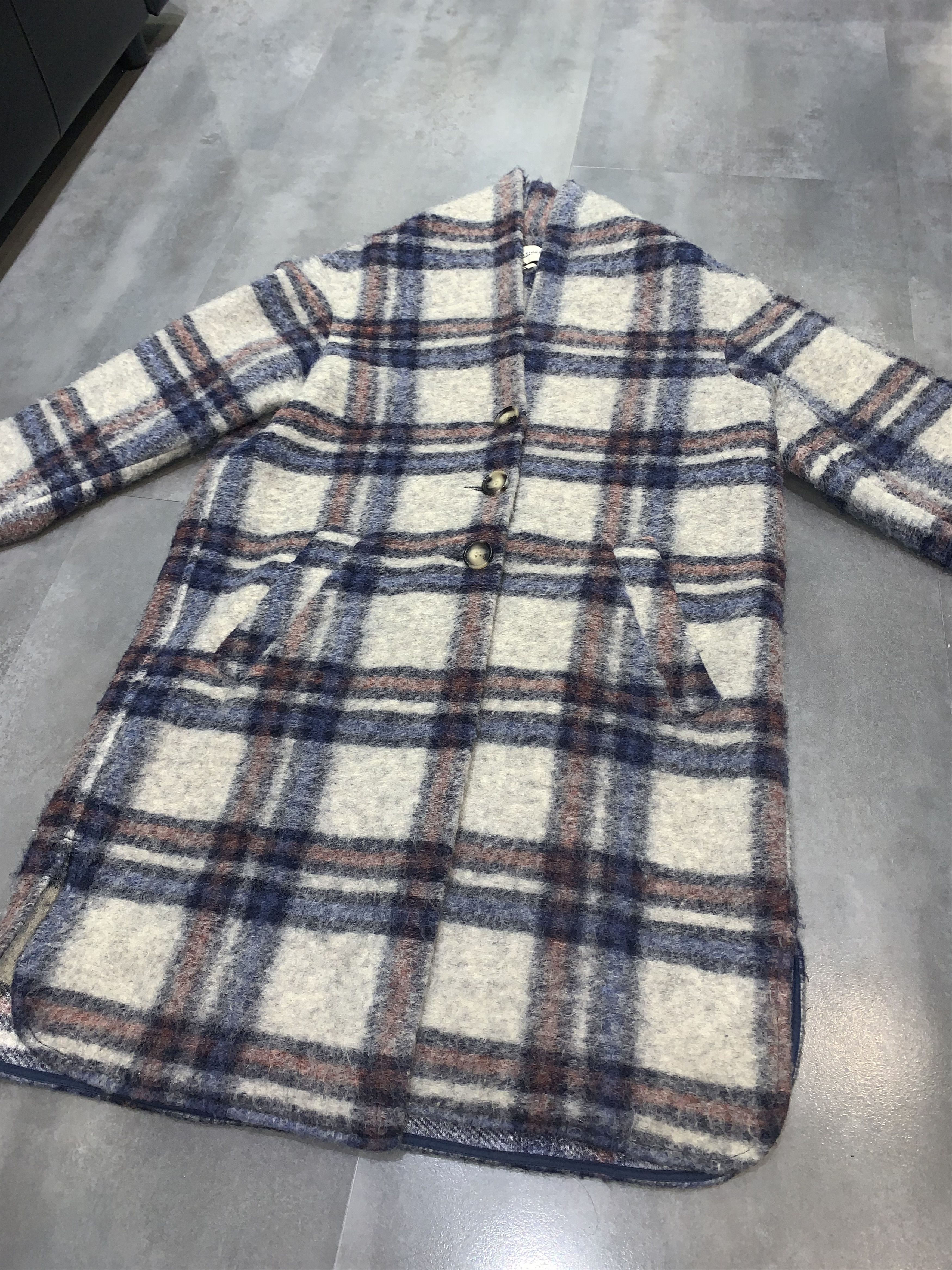 Isabel Marant Isabel Marant Étoile Wool Checkered Plaid Light Coat Size US M / EU 48-50 / 2 - 11 Thumbnail