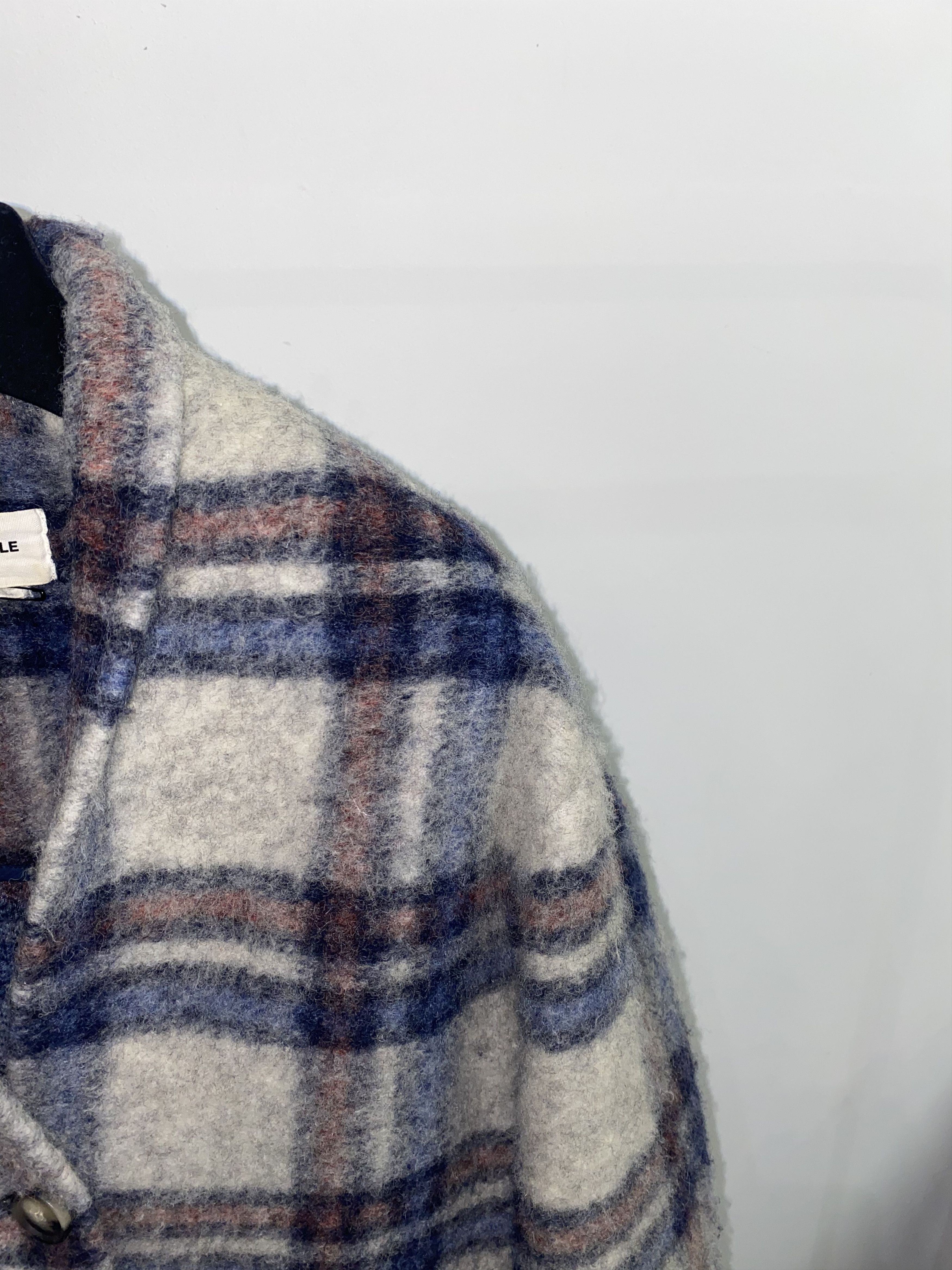 Isabel Marant Isabel Marant Étoile Wool Checkered Plaid Light Coat Size US M / EU 48-50 / 2 - 6 Thumbnail