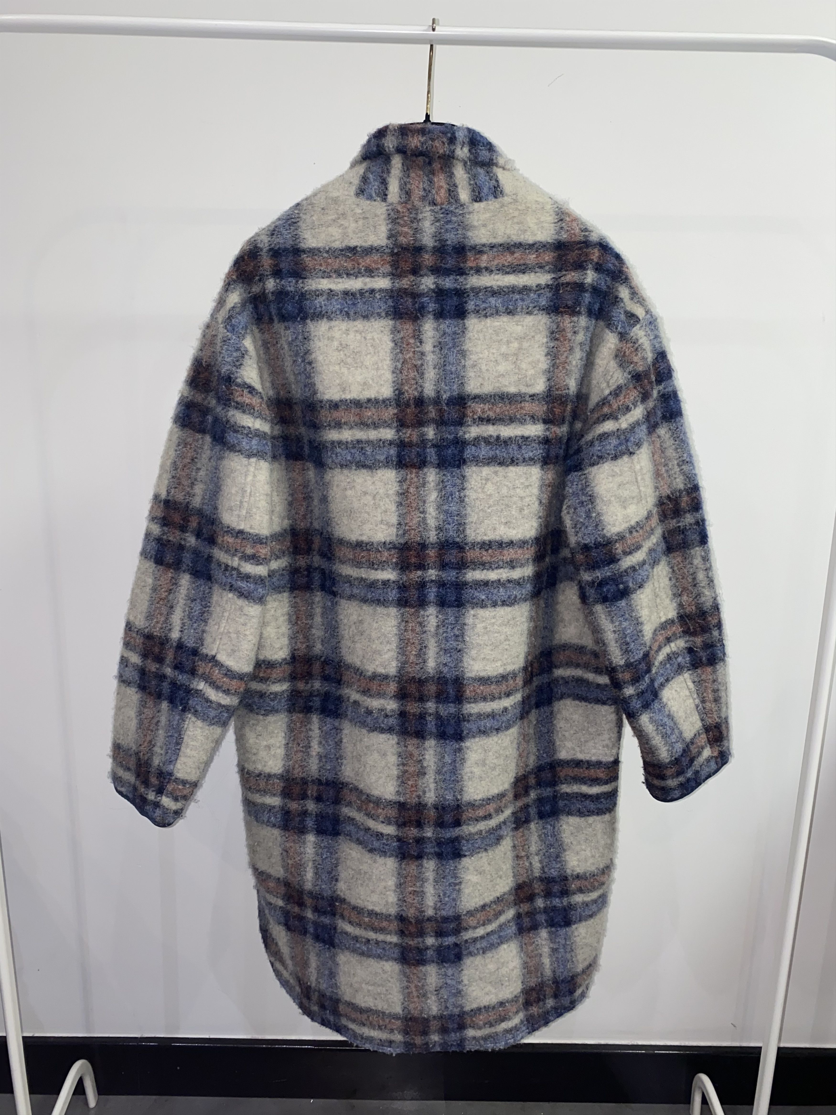 Isabel Marant Isabel Marant Étoile Wool Checkered Plaid Light Coat Size US M / EU 48-50 / 2 - 8 Thumbnail