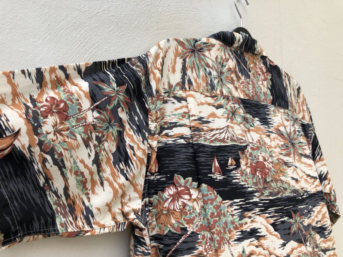 Other Japan Brand Papas Double Pocket Rayon Baggy Hawaiian Shirt Size US L / EU 52-54 / 3 - 14 Thumbnail