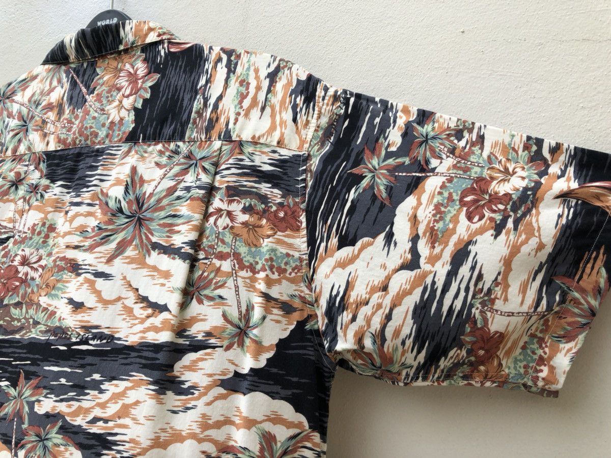 Other Japan Brand Papas Double Pocket Rayon Baggy Hawaiian Shirt Size US L / EU 52-54 / 3 - 13 Thumbnail