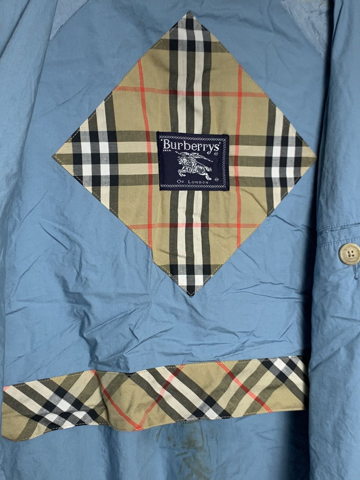 Burberry Vintage Burberrys Zip Up Anorak Jacket Size US M / EU 48-50 / 2 - 12 Thumbnail