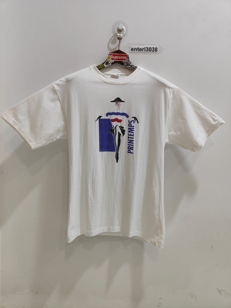 Vintage vintage Printemps Paris Art Viramontez shirt Size US L / EU 52-54 / 3 - 2 Thumbnail