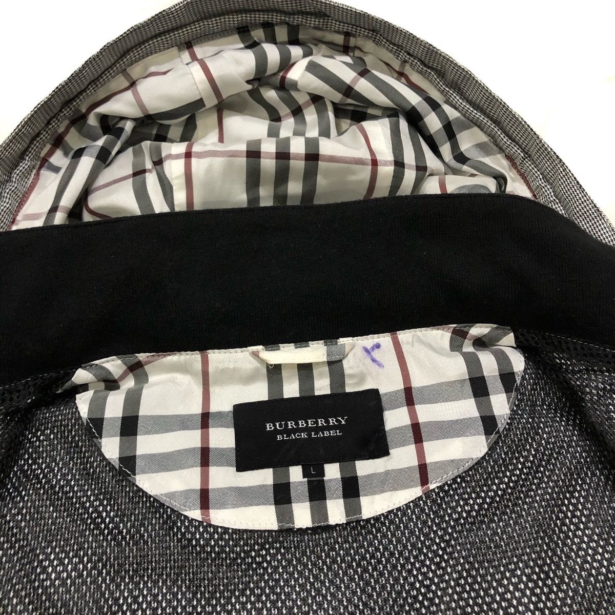 Burberry Burberry Houndstooth Vest Jacket With Hoodie Size US M / EU 48-50 / 2 - 16 Thumbnail