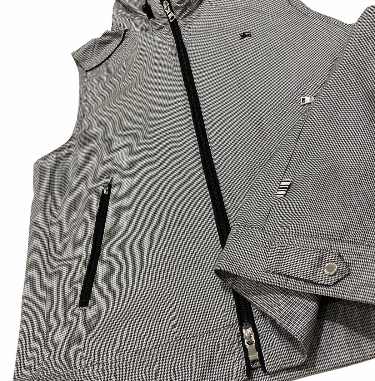 Burberry Burberry Houndstooth Vest Jacket With Hoodie Size US M / EU 48-50 / 2 - 5 Thumbnail