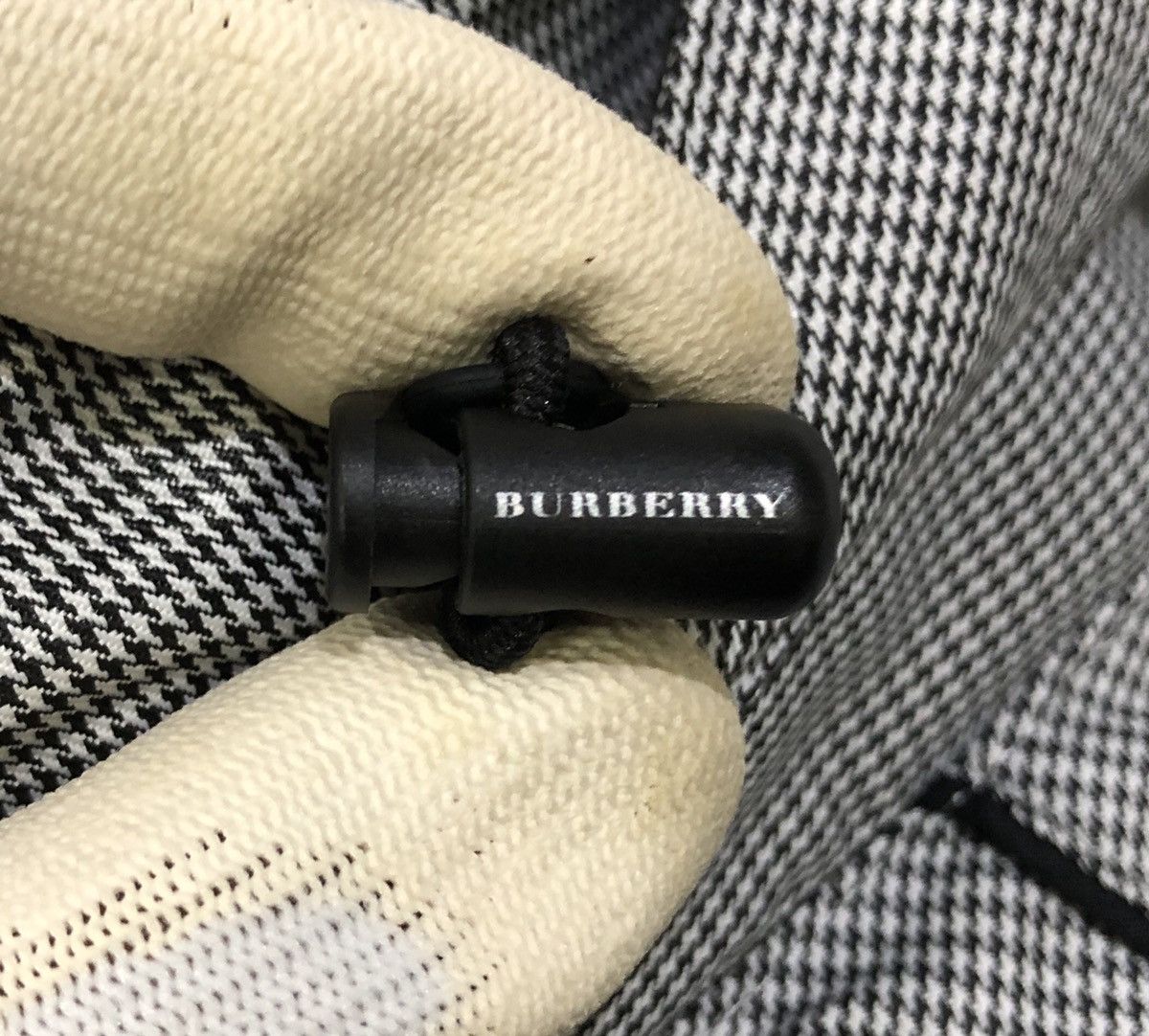 Burberry Burberry Houndstooth Vest Jacket With Hoodie Size US M / EU 48-50 / 2 - 9 Thumbnail