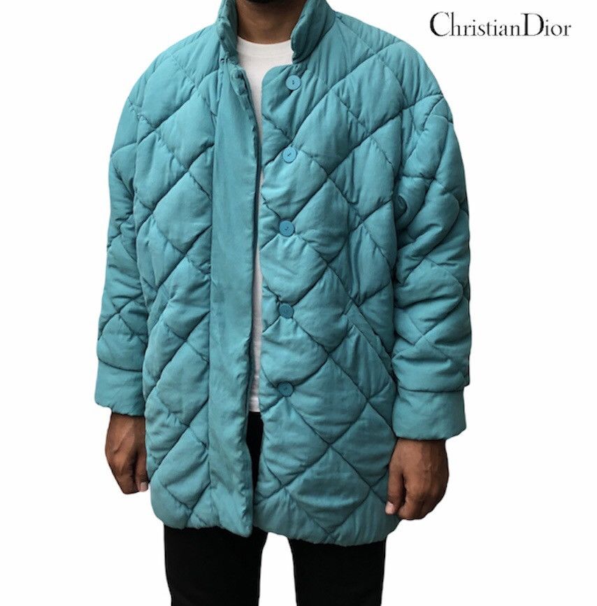 Christian Dior Monsieur Vintage Christian Dior Sports Quilted Puffer Jacket Size US M / EU 48-50 / 2 - 2 Thumbnail