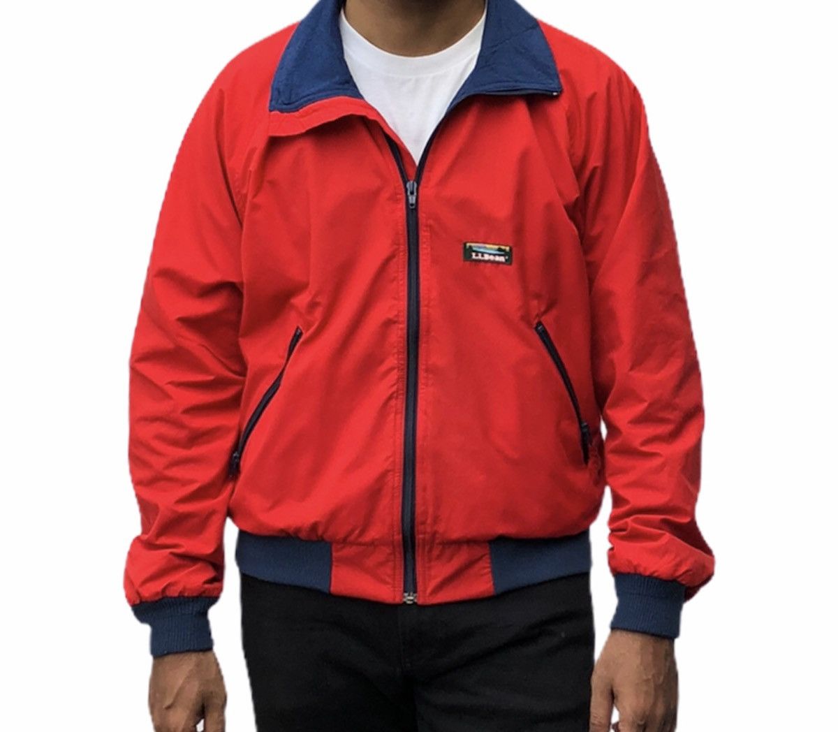 L.L. Bean Vintage L. L. Bean Bomber Jacket Made In Usa Size US M / EU 48-50 / 2 - 2 Thumbnail