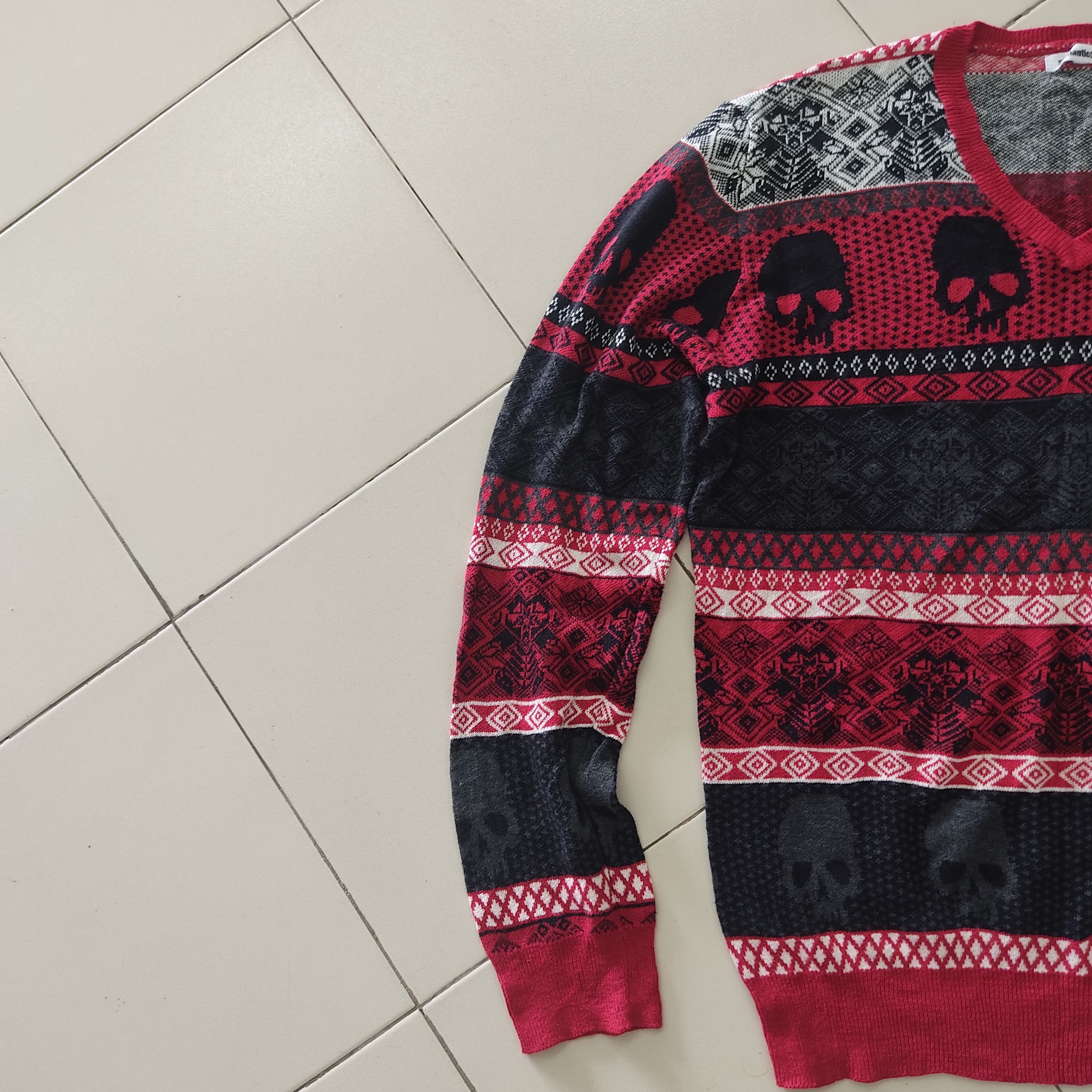 Other Skull Navajo Semantic Design Knitwear Jumper Size US M / EU 48-50 / 2 - 3 Thumbnail