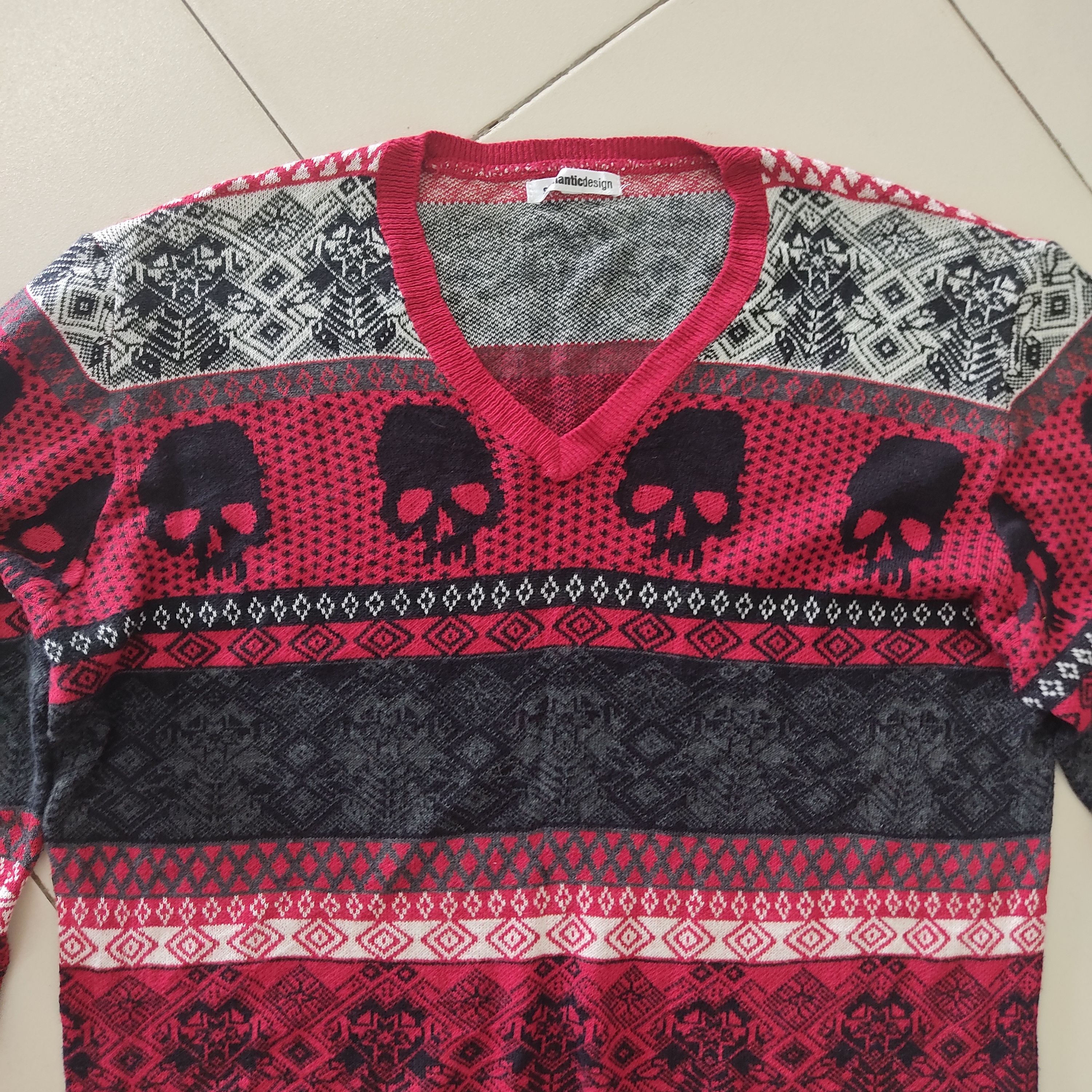 Other Skull Navajo Semantic Design Knitwear Jumper Size US M / EU 48-50 / 2 - 5 Thumbnail