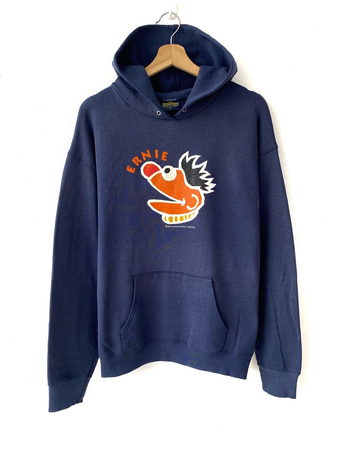 Cartoon Network Vintage 90s Sesame Street Pullover Hoodies Size US L / EU 52-54 / 3 - 1 Thumbnail